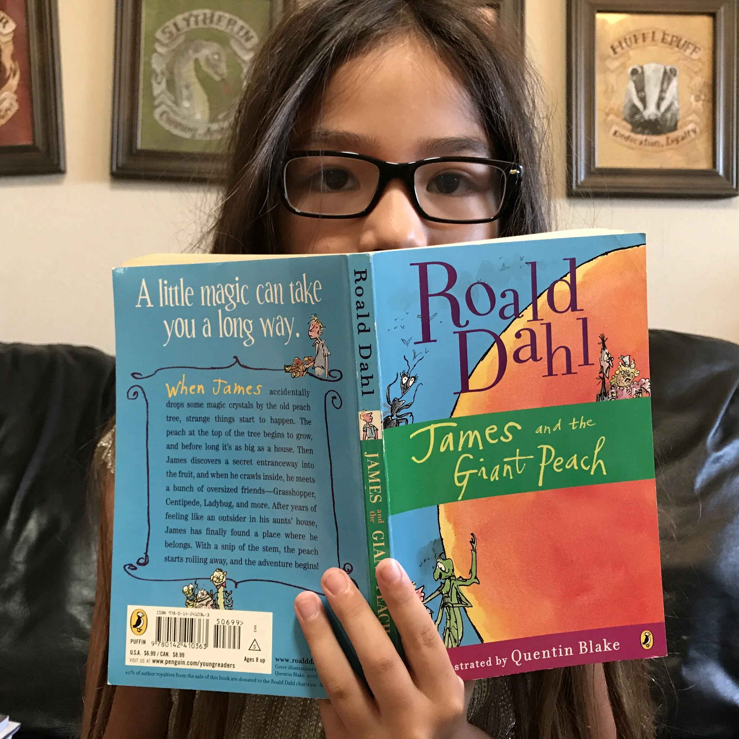 First Pages: James and the Giant Peach