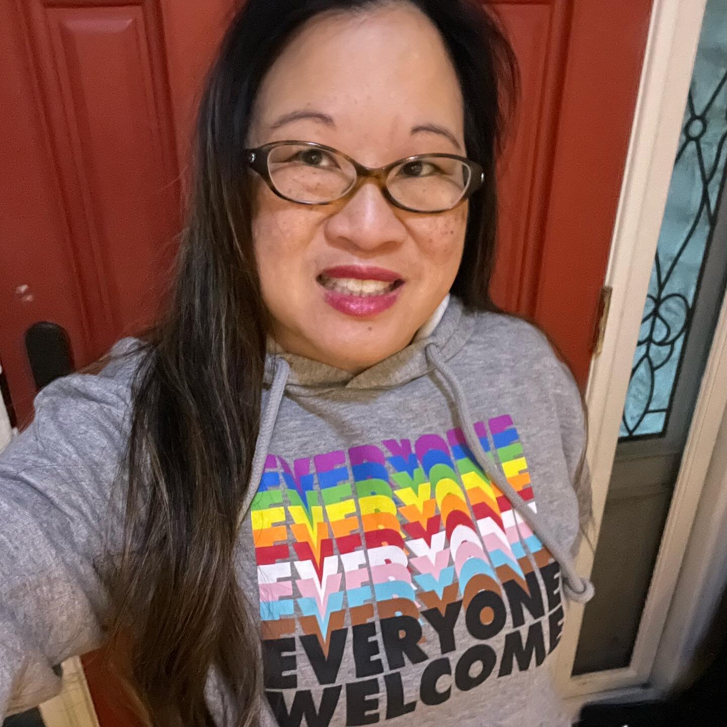 This is the week when I usually would dress up for each Hogwarts house pride day. This year, I&rsquo;m supporting LGBTQ+ rights. 

#everyonewelcome #lgtbqpride #lgtbqally #ally #doctorbookworm