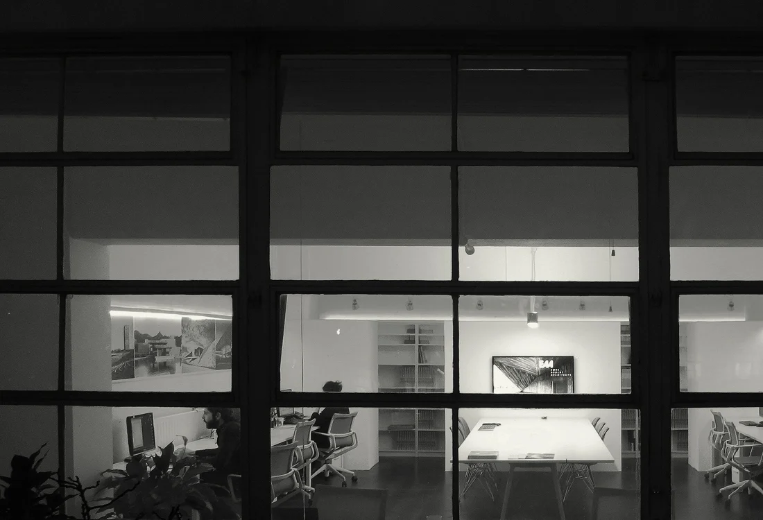 EAAs Office in Bowling Green Lane London seen from the roof terrace