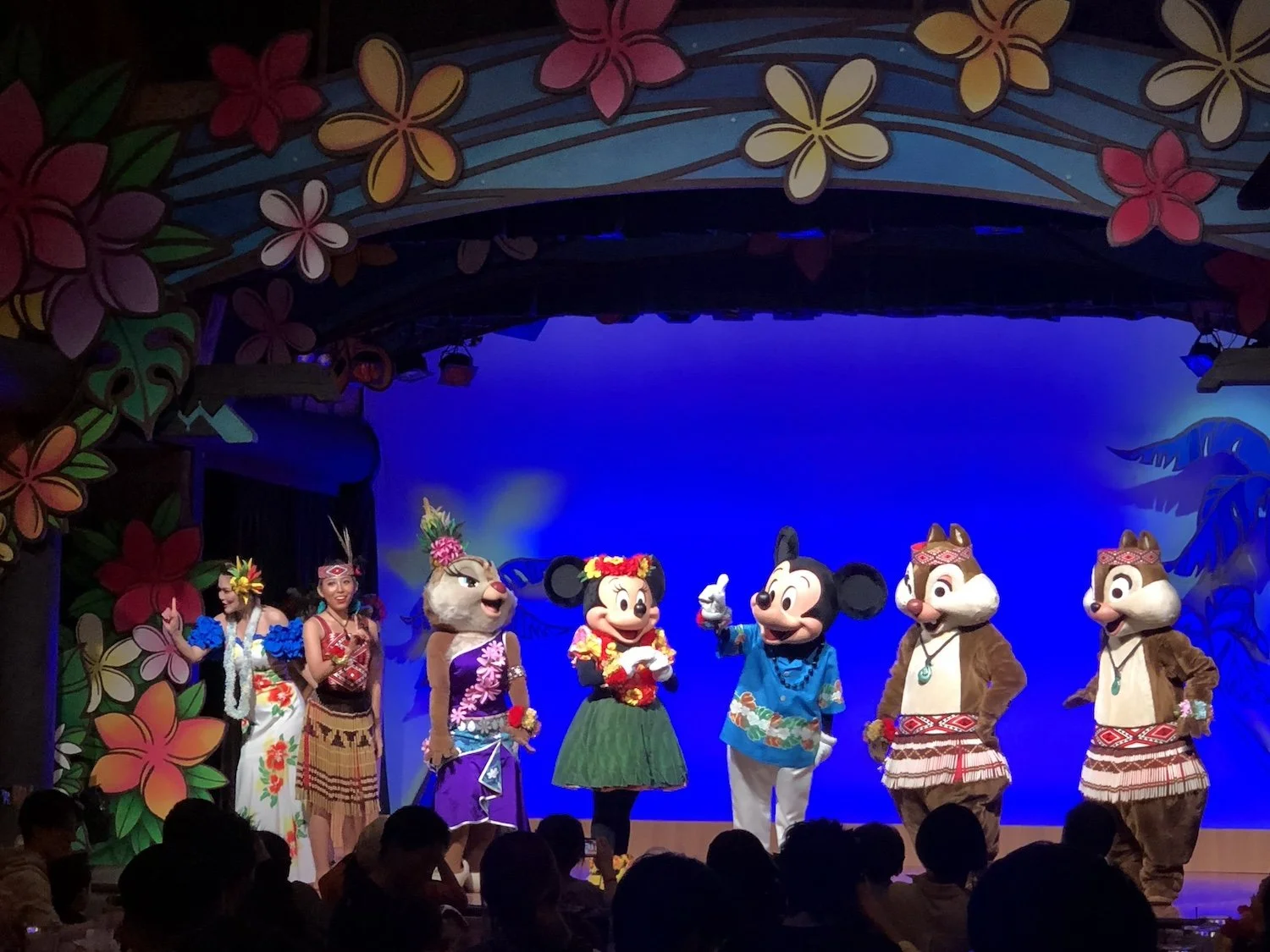 Mickey's Rainbow Luau Polynesian Terrace Restaurant Tokyo Disneyland