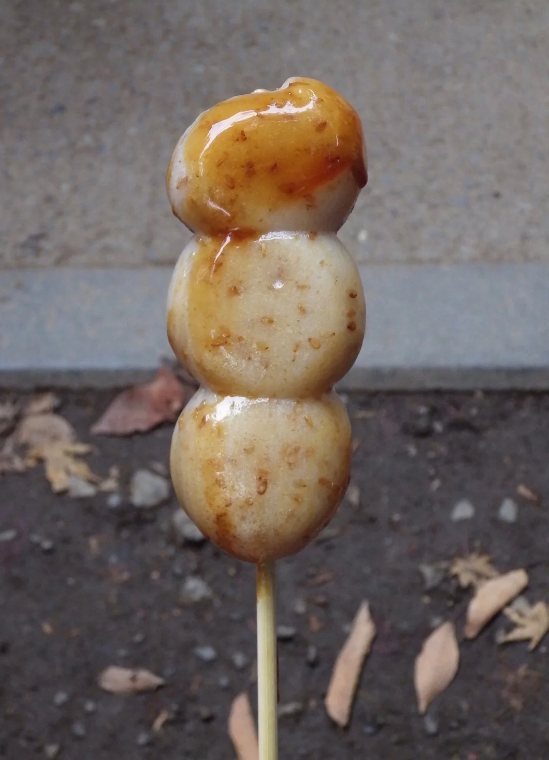 These dumplings are made from rice flour.