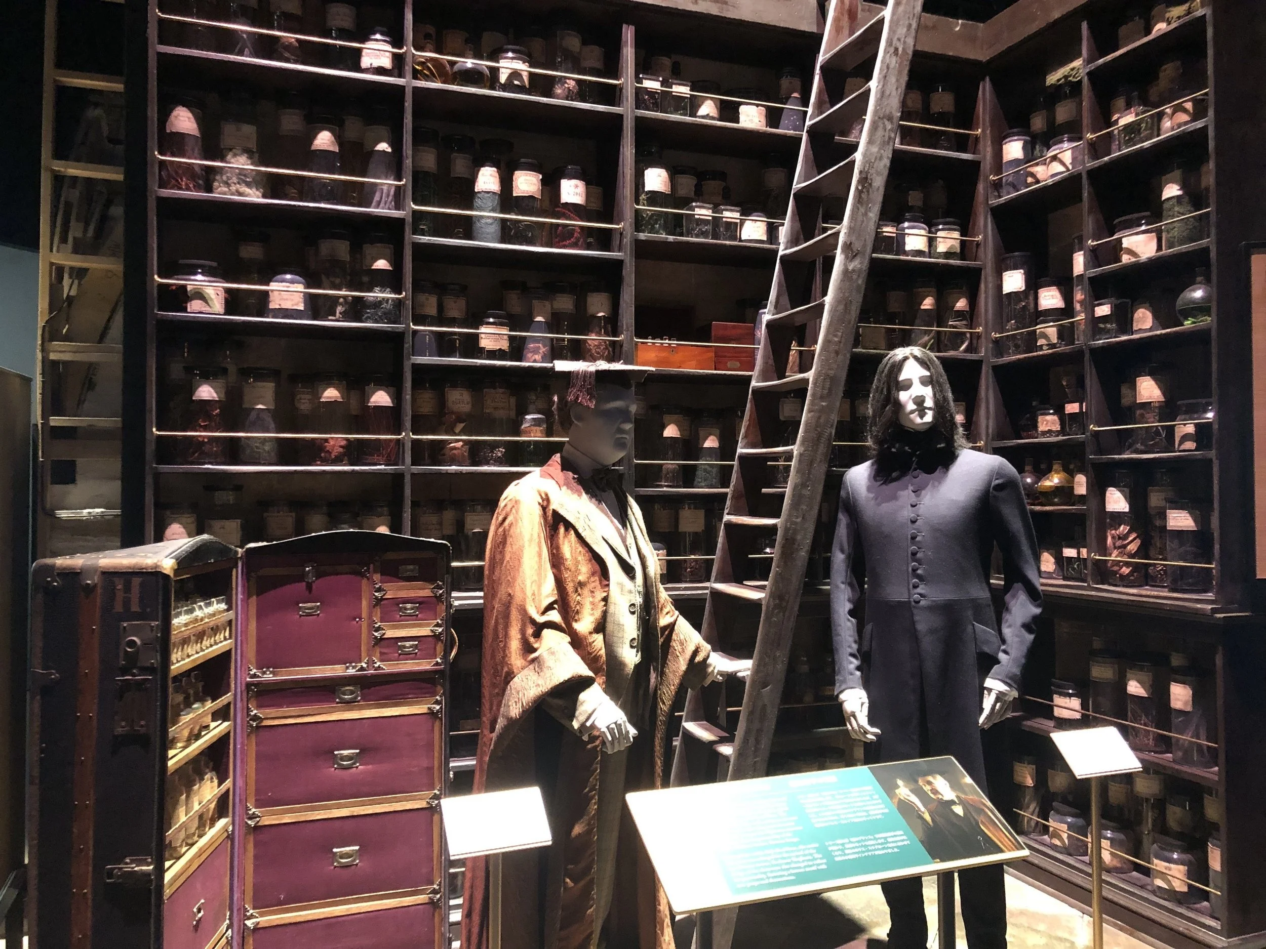 slughorn snape potions warner bros studio tour tokyo harry potter