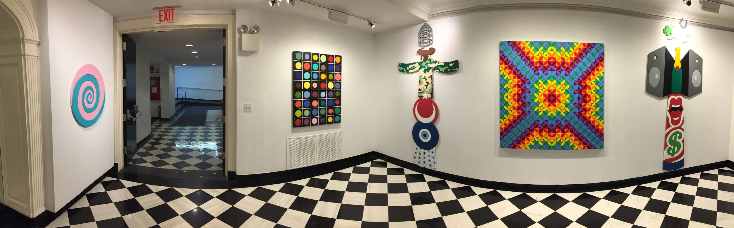 Installation shot from solo show "Bits and Pieces"