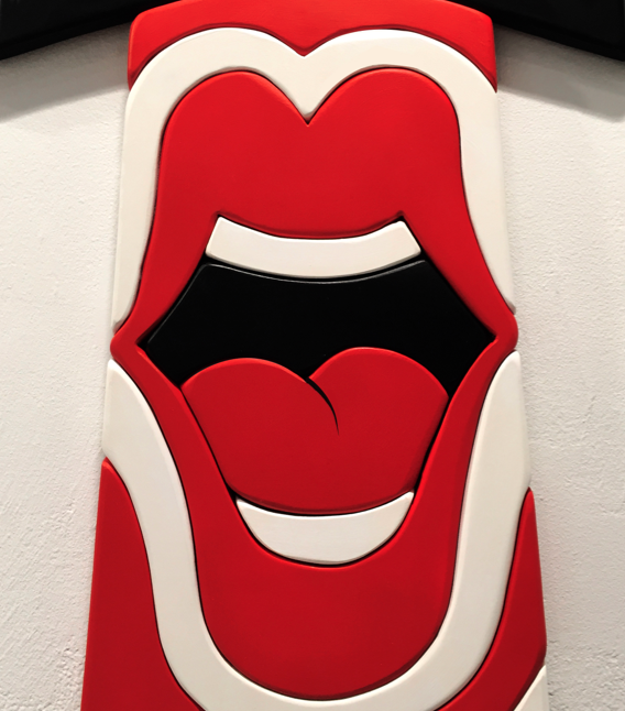 Close up of the American Totem