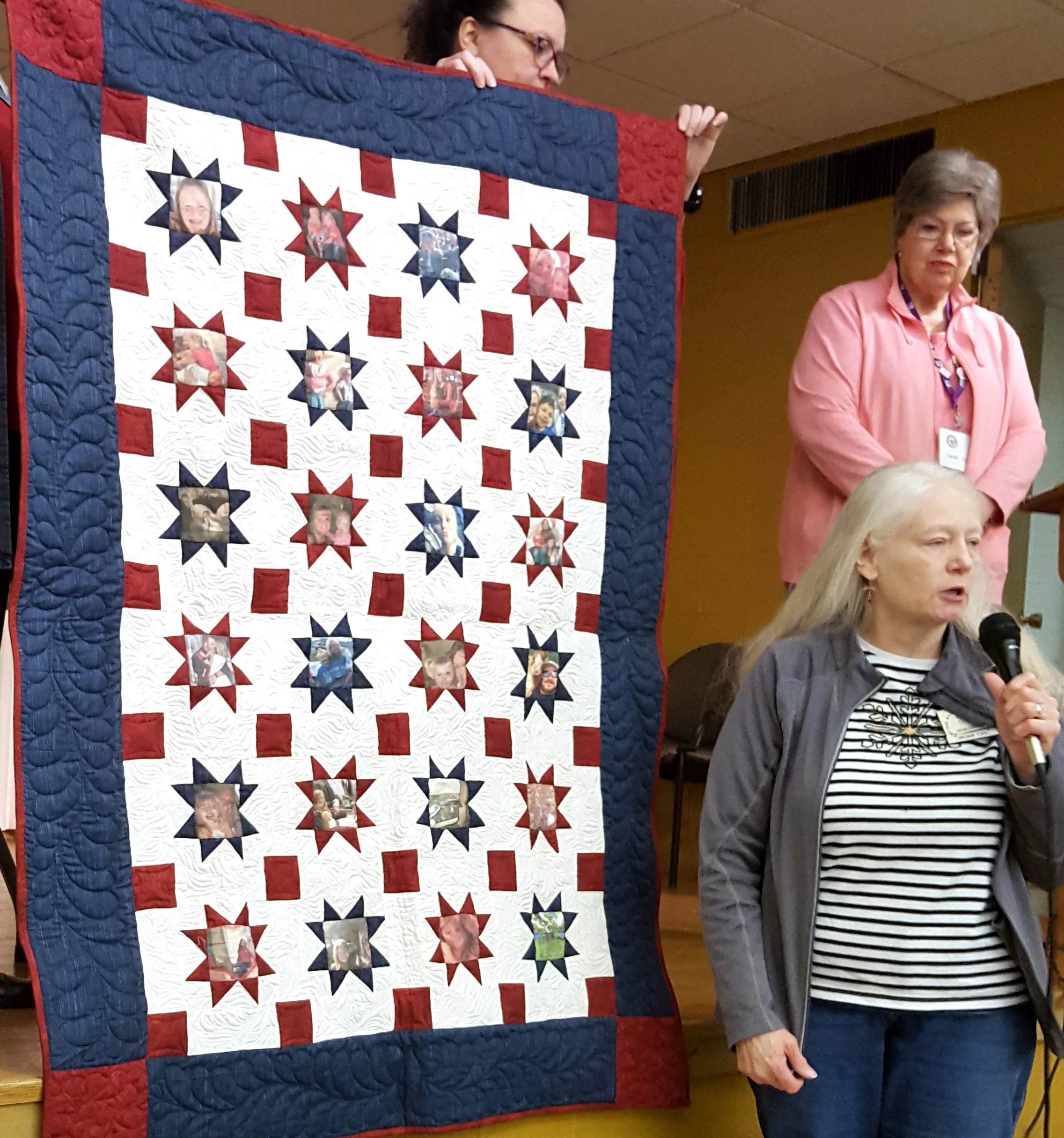 show and tell memory quilt in stars.jpg