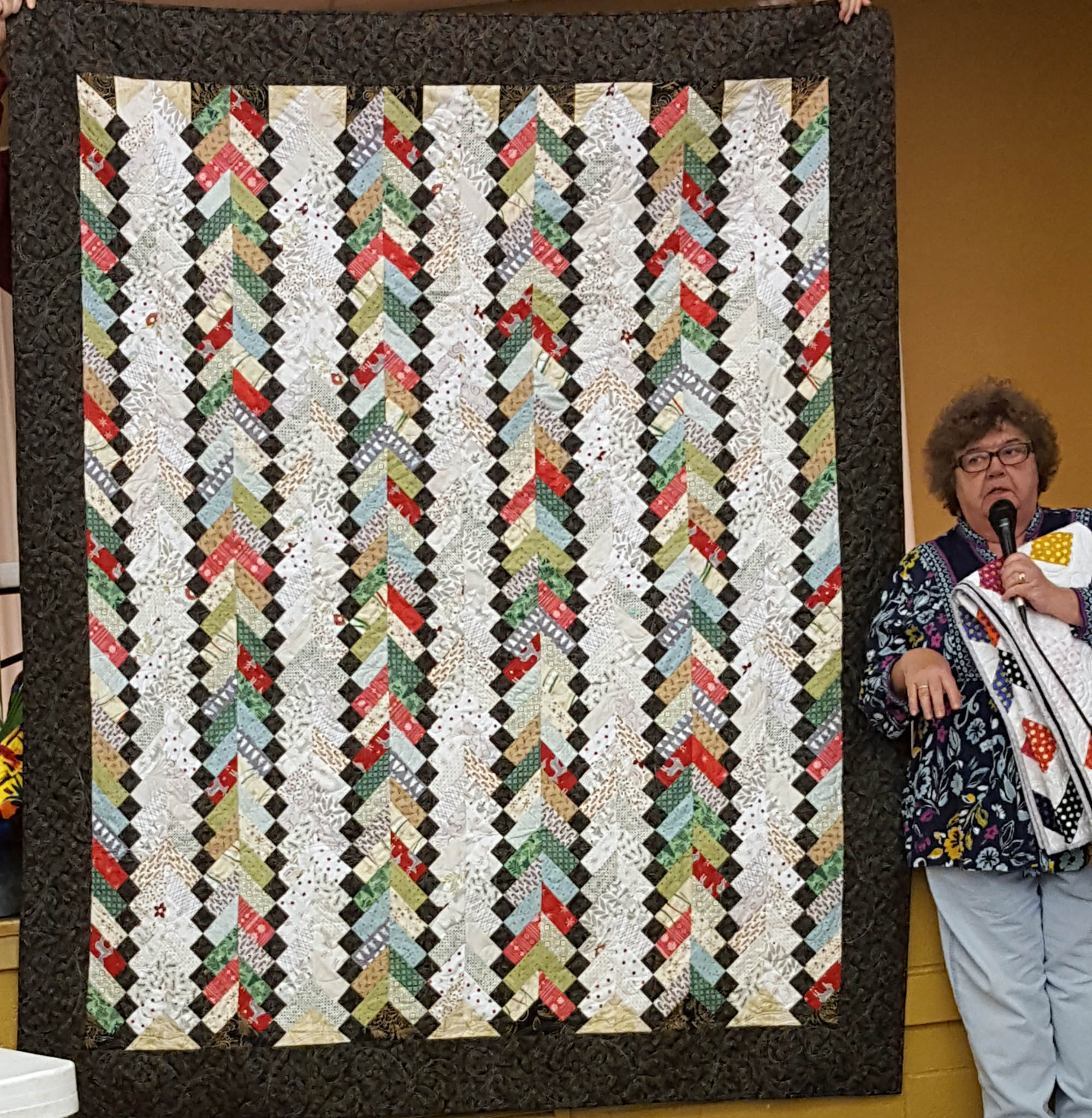 Jill Dean - Texas Braid - Christmas quilt