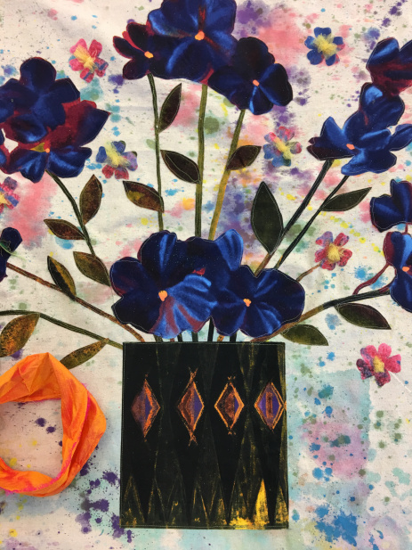 The florist's creation