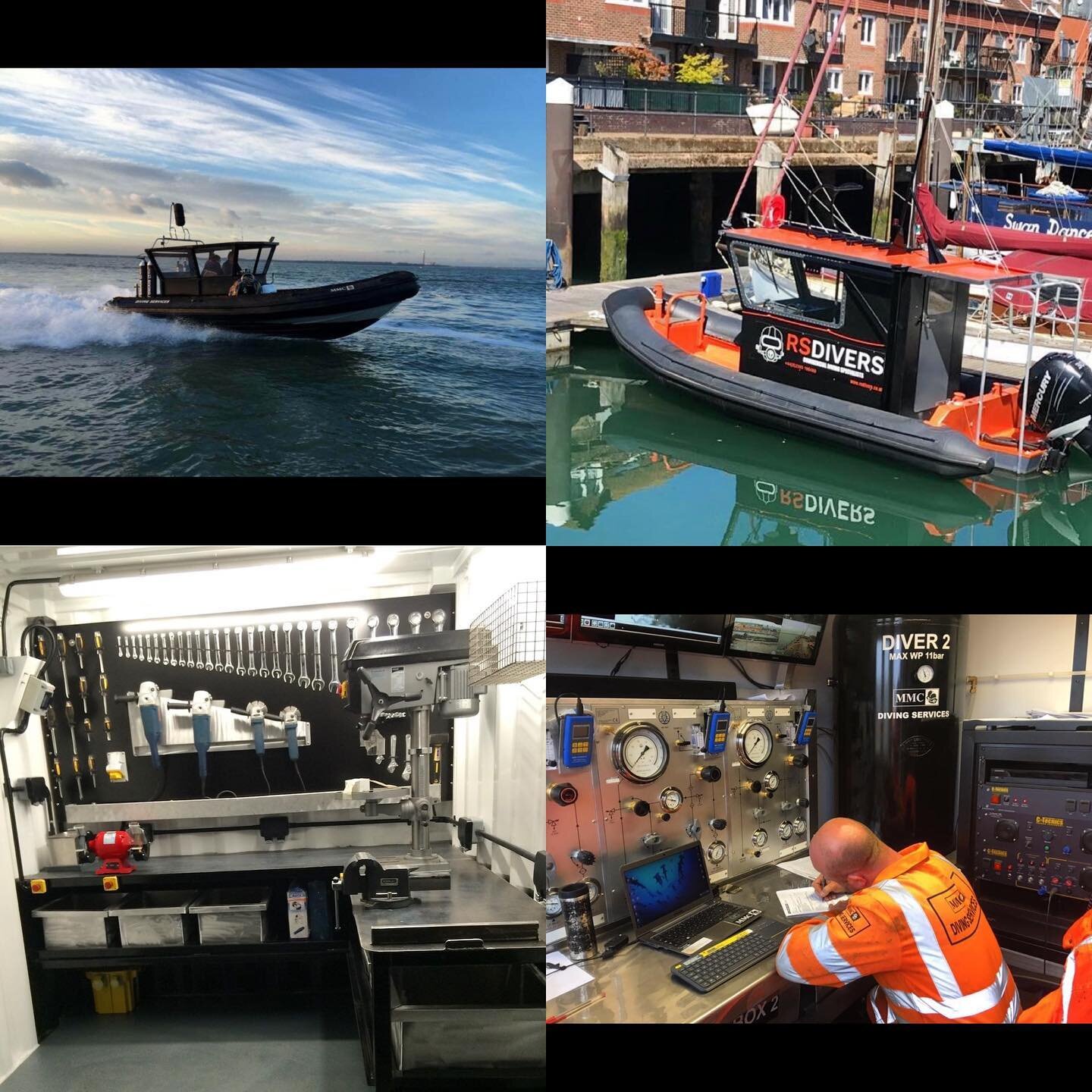 We&rsquo;ve been very lucky to work within the dive industry for over 10 years now 🥳 🎂  Dive boats built from the hull up, coded vessels, control stations, mobile workshops, stainless rails, dive ladders and much more 🚤 Just a few photos of what w