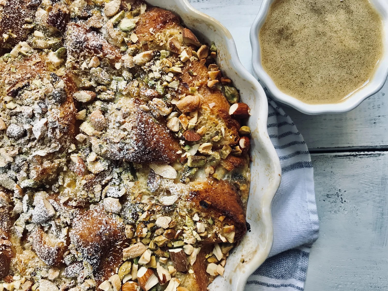 Recipe Baked Panettone French Toast With Orange Maple Butter Kitchen Confession