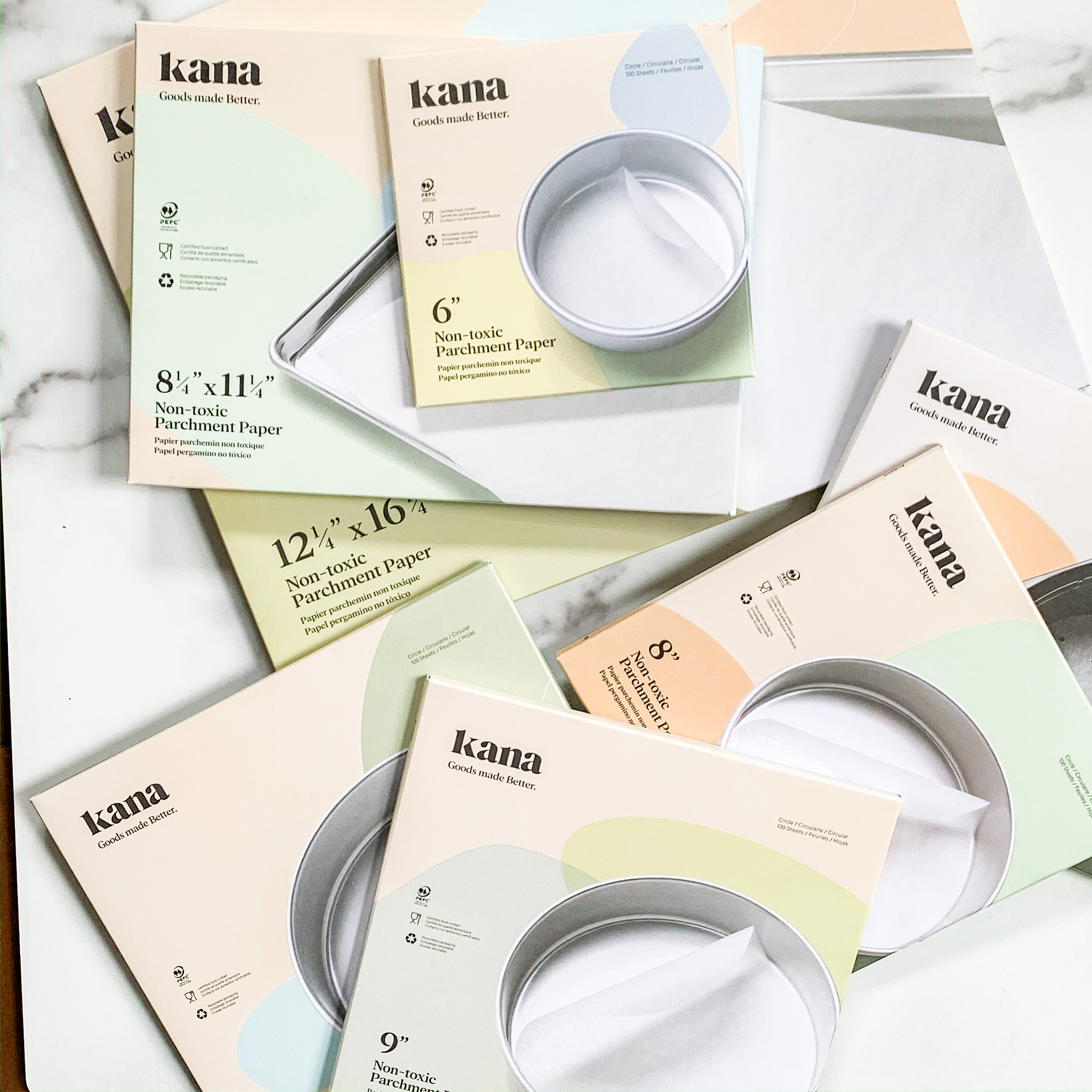 Parchment Paper Sheets by Kana
