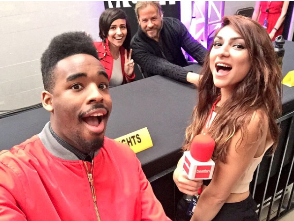 Reporting for BestFan TV at Juno FanFest 2015 