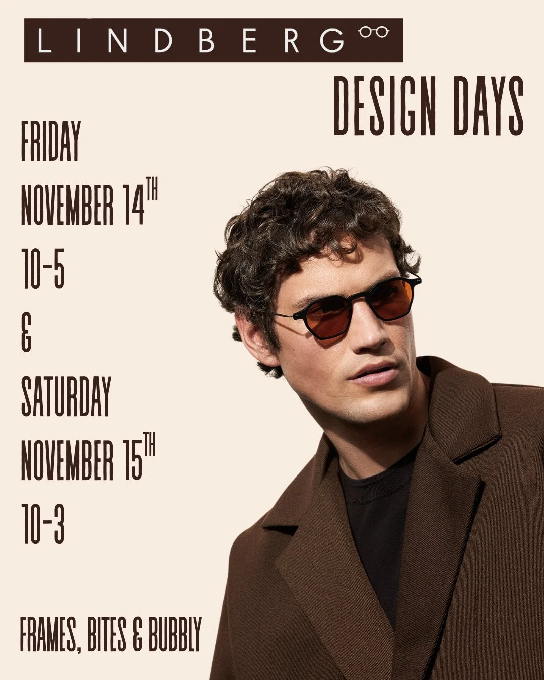 Nick is here with the entire Lindberg collection! Join us today and tomorrow to customize your perfect pair 🕶️🥂🎨⁠
-⁠
Not able to attend this show? We will be hosting trunk shows all season long! Trunk shows are open house style; no appointment nec