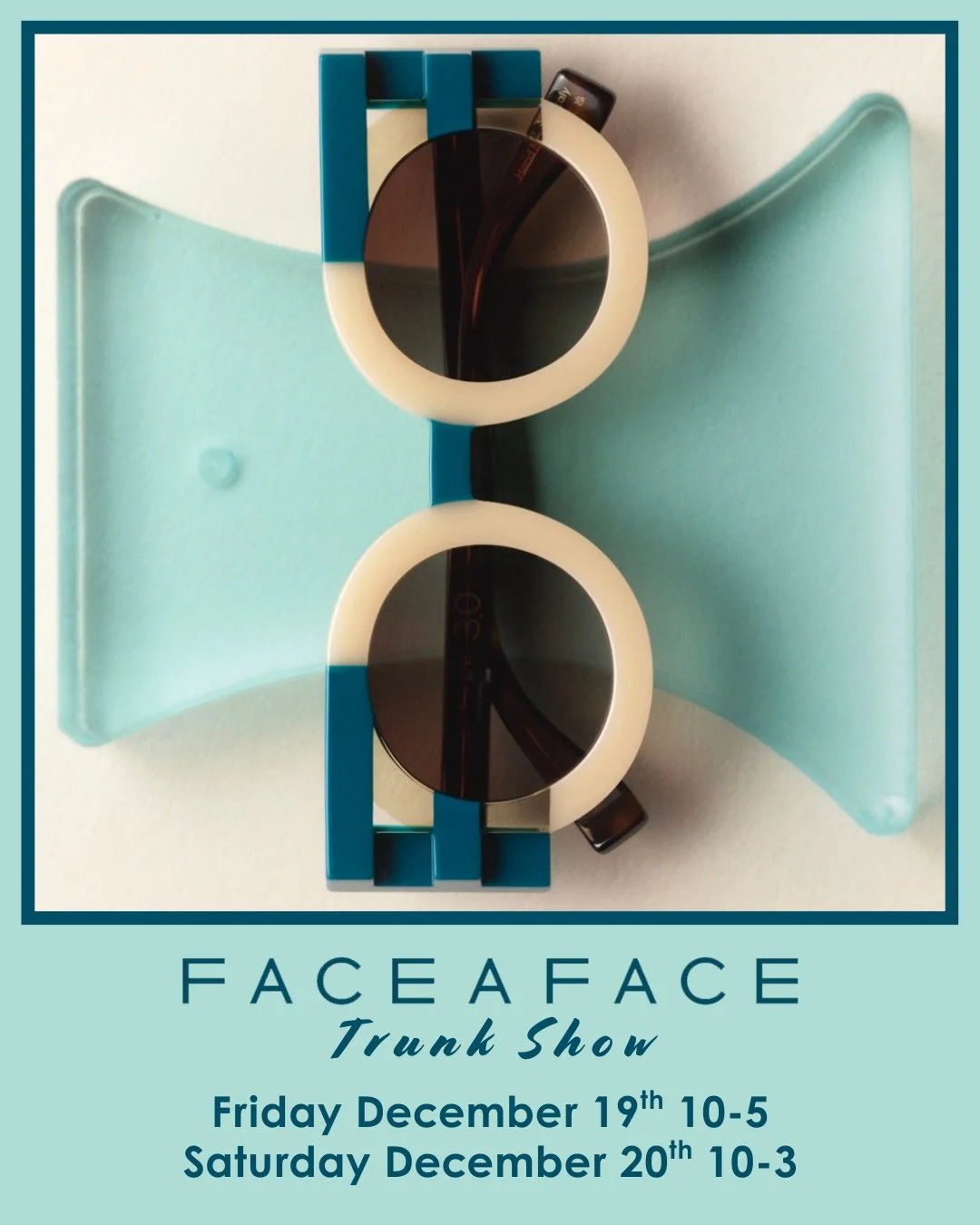 The final Trunk Show for 2025 is here! 🥂🕶️🪩⁠
-⁠
-⁠
Trunk shows are open house style; no appointment necessary. A portion of December proceeds will be donated to Shelter House!