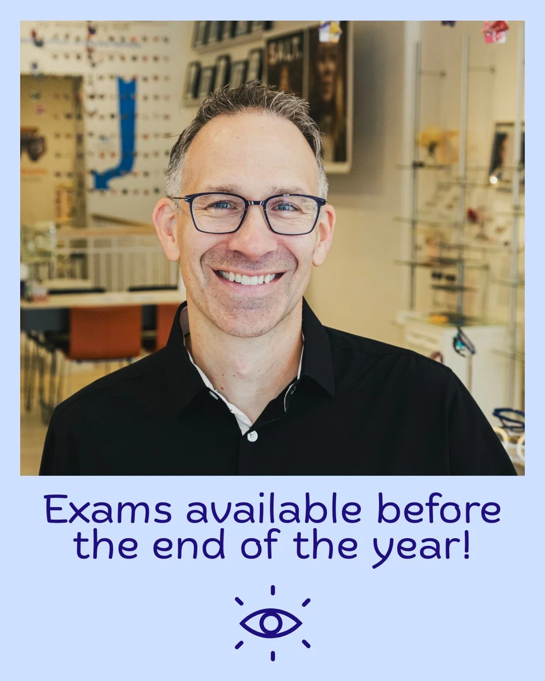 Need an eye exam before the end of the year? Dr. Wolfe has appointments! ⁠
⁠
seewelllookgreat.com⁠
(319)338-6800⁠
hello@discerningeyeoptical.com