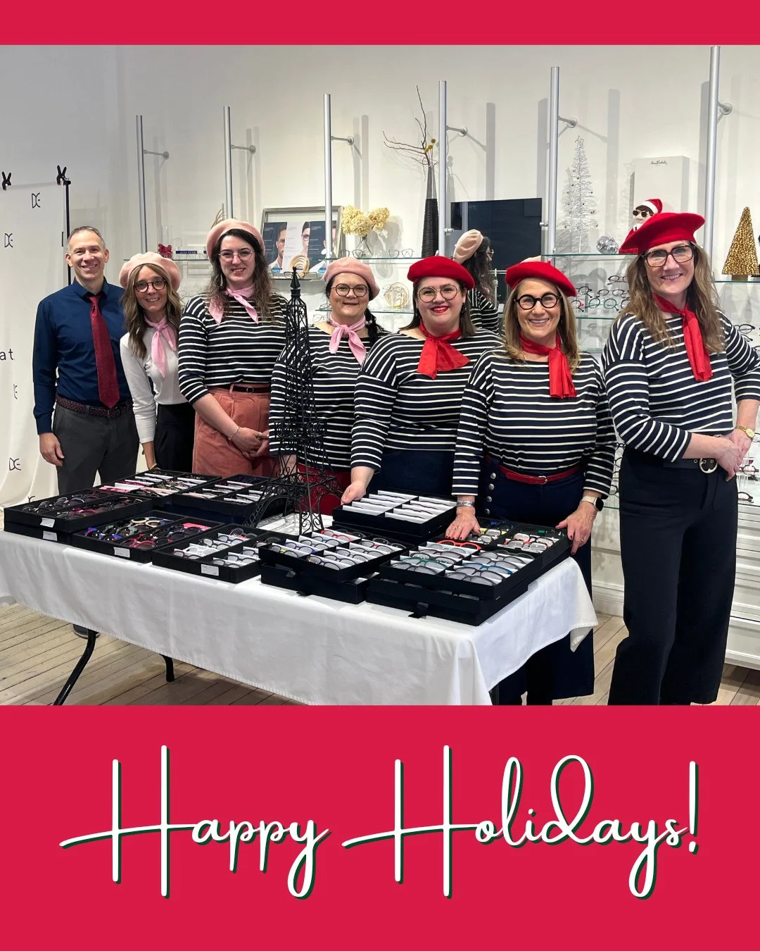 And just like that... our 20th anniversary trunk show season has come to a close!🥂⁠
⁠
Thank you all-- you showed up and showed support this year. We are proud to have been framing your fabulous faces for 20 years. We can't wait to see what next year