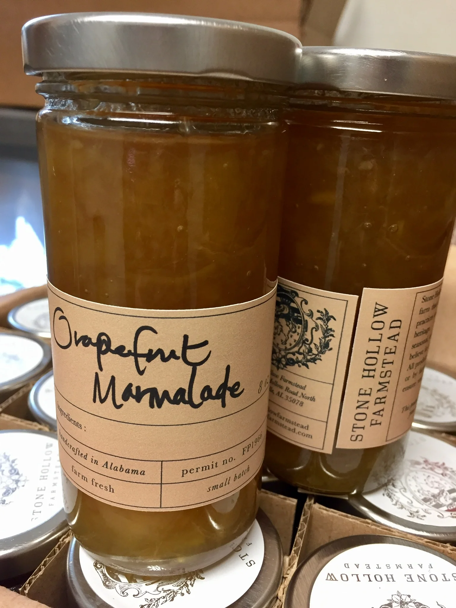 Grapefruit Marmalade / Stone Hollow Farmstead CSA