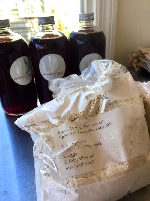 Sprouted Flour Pancake Mix - Stone Hollow Farmstead CSA