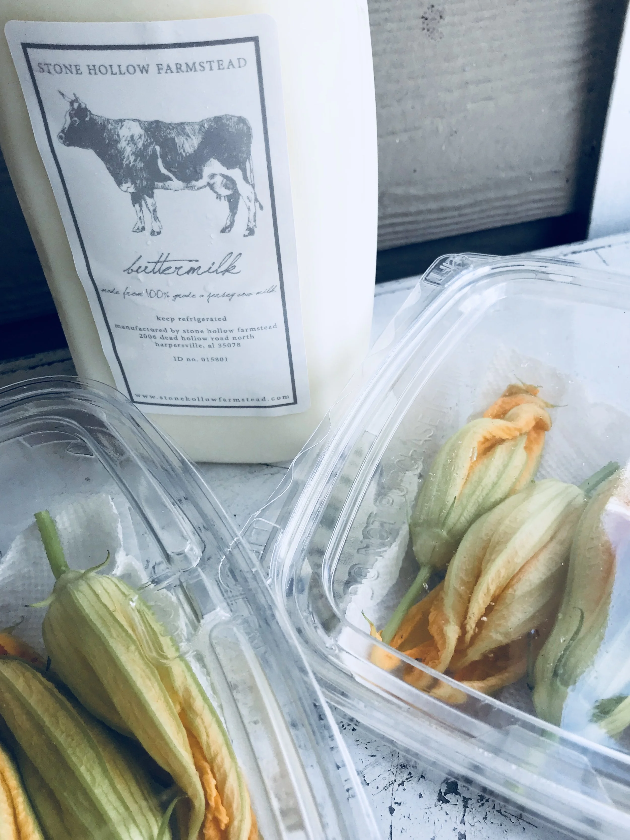 Squash Blossoms & Buttermilk / Stone Hollow Farmstead
