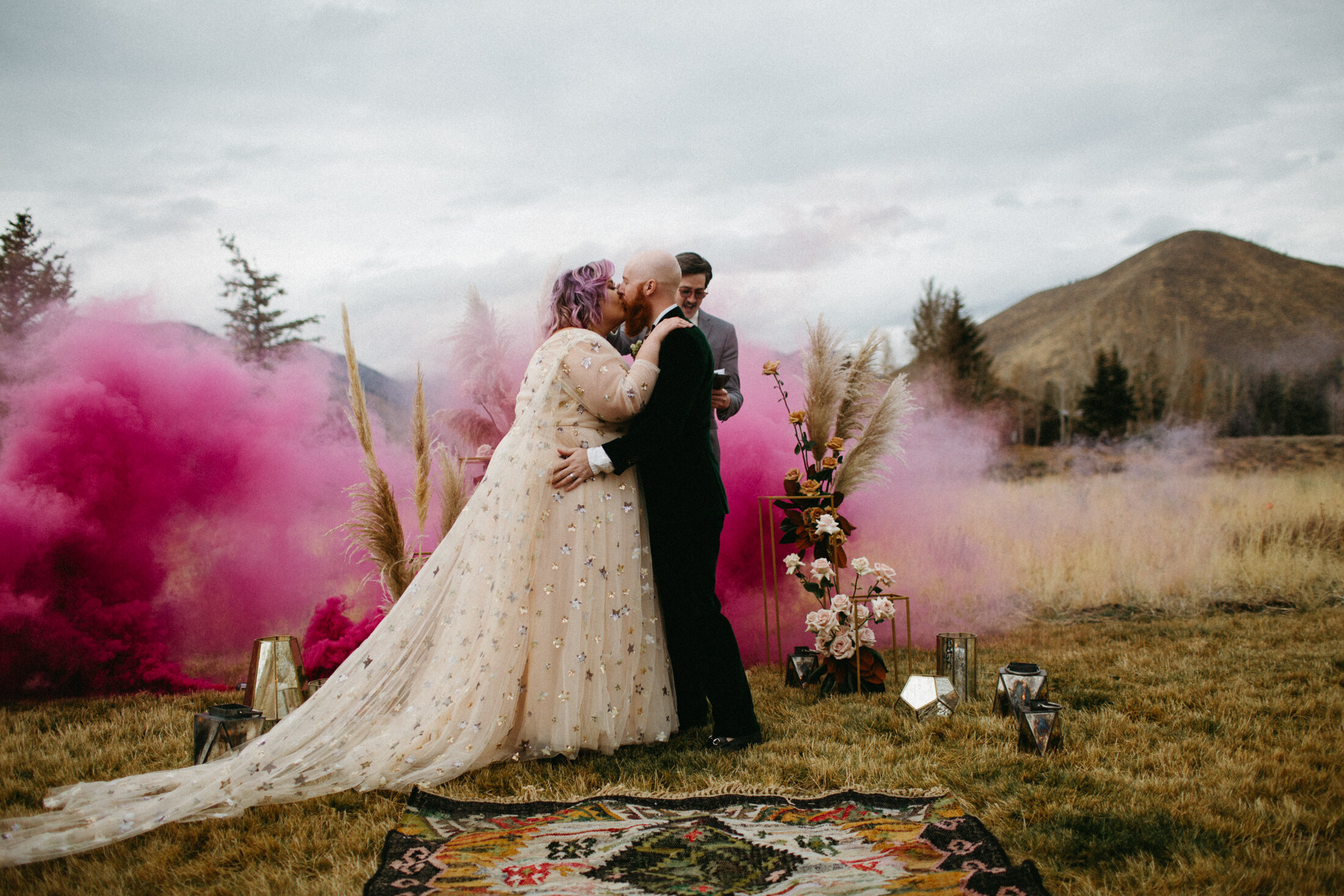 Max + Ashley's Dreamy, Intimate Backyard Wedding | Sun Valley, Idaho Wedding Photographer | Christine Marie Photo