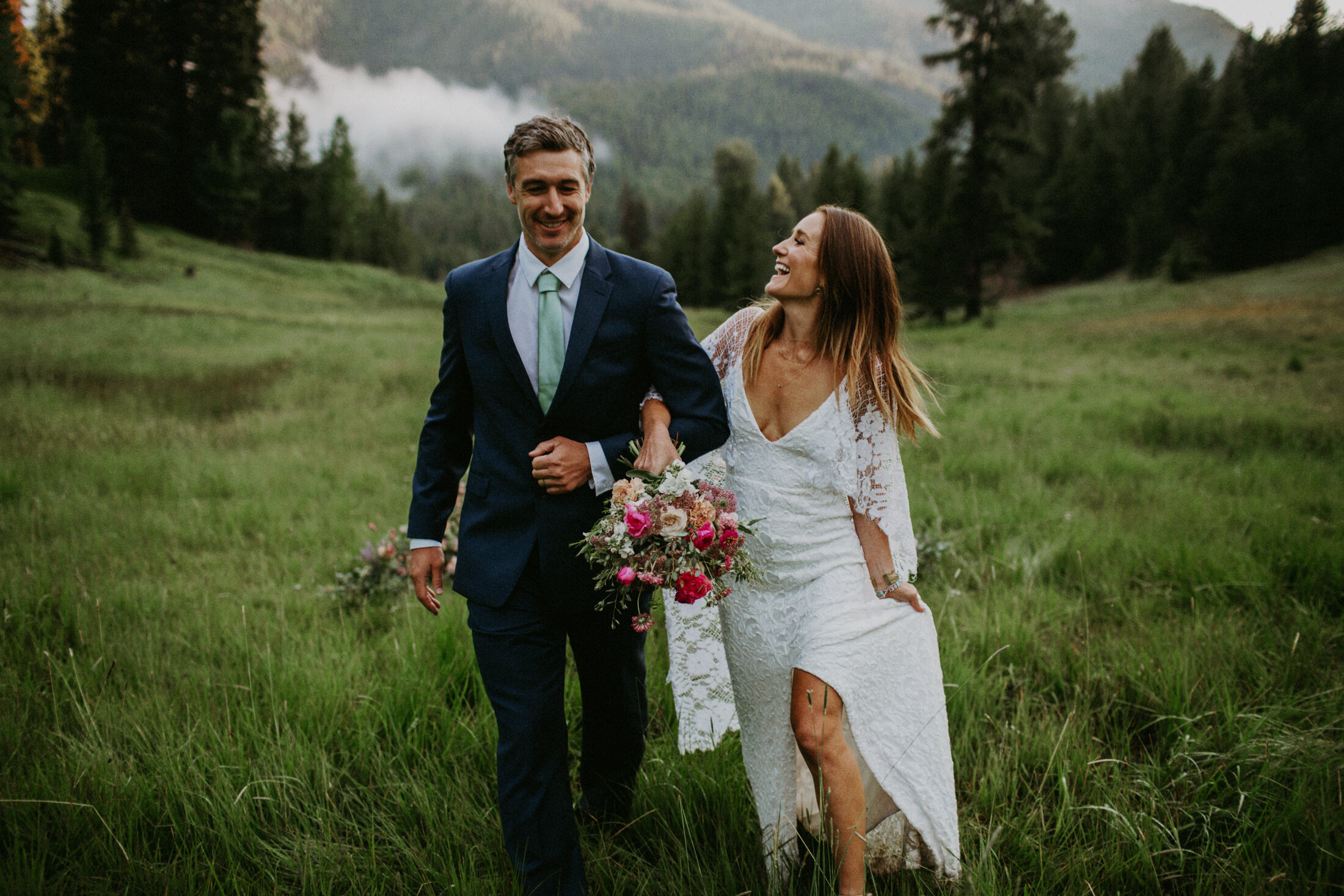 Ethereal Ketchum Mountain Elopement | Styled | Christine Marie Photo | Sun Valley Elopement Photographer