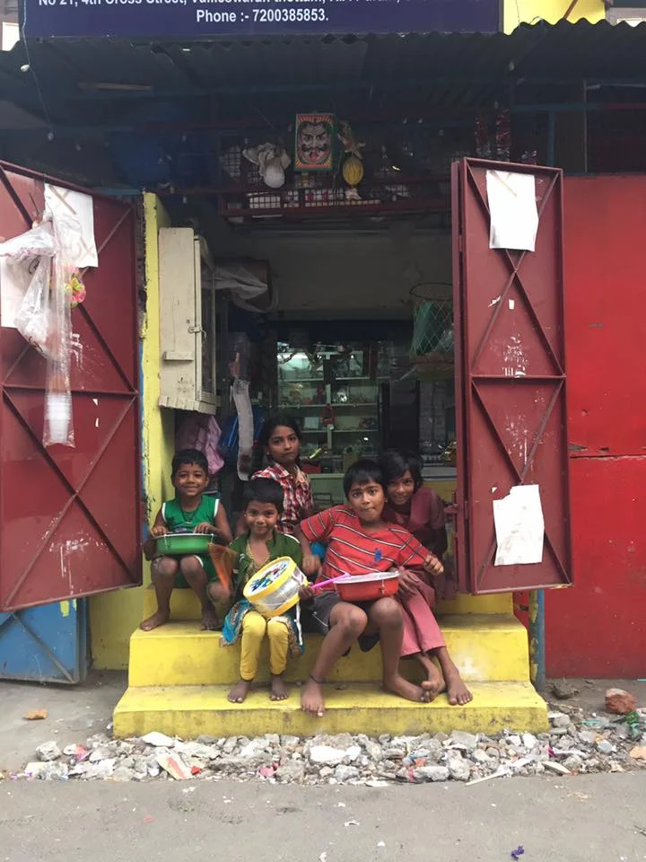 These sweet kids asked me to take their photo on my way to school. "Photo! Photo, Madam!" They live on the same street where KYM is. <3
