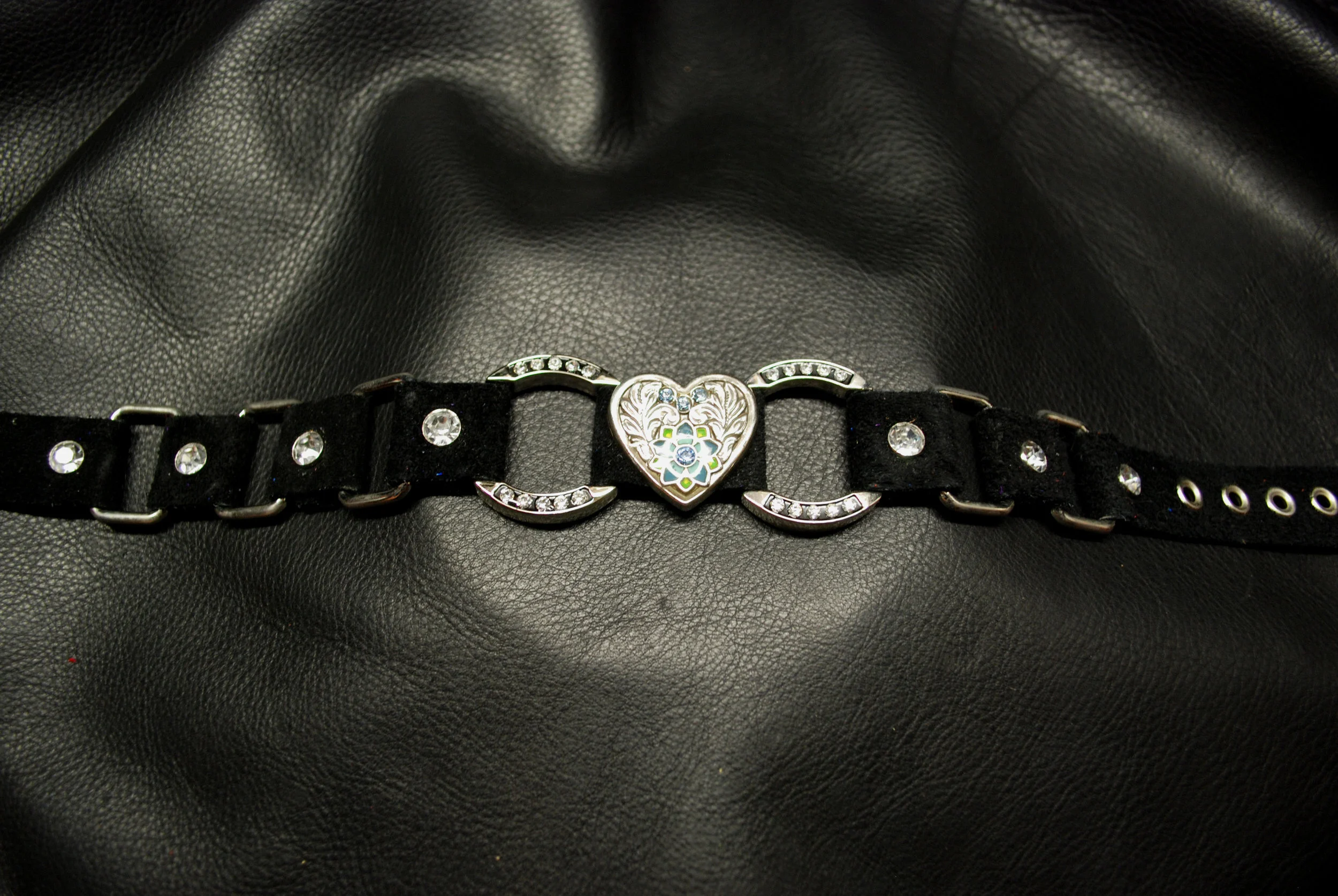 Linked Cirque -  2 Bling Linked Collars