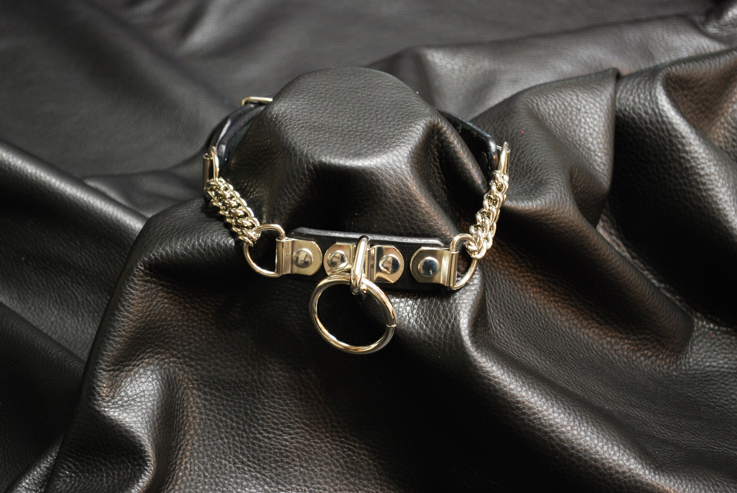 Black Chain Collar