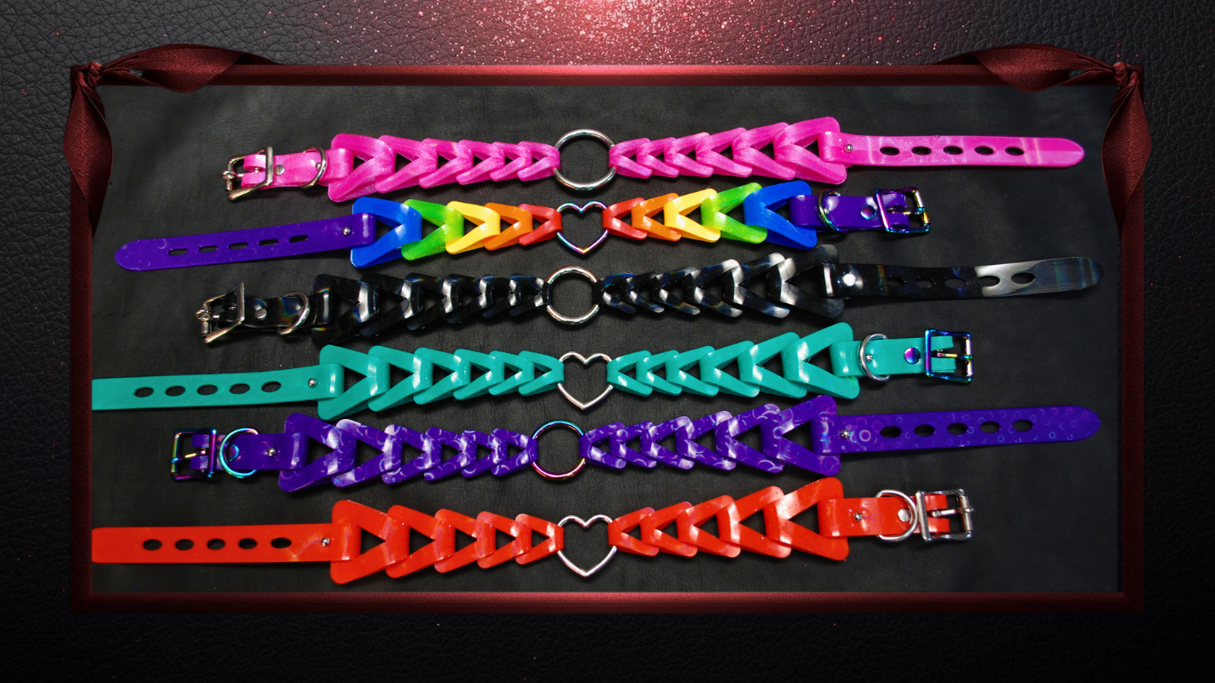 3D PRINTED CHAIN LINK COLLAR