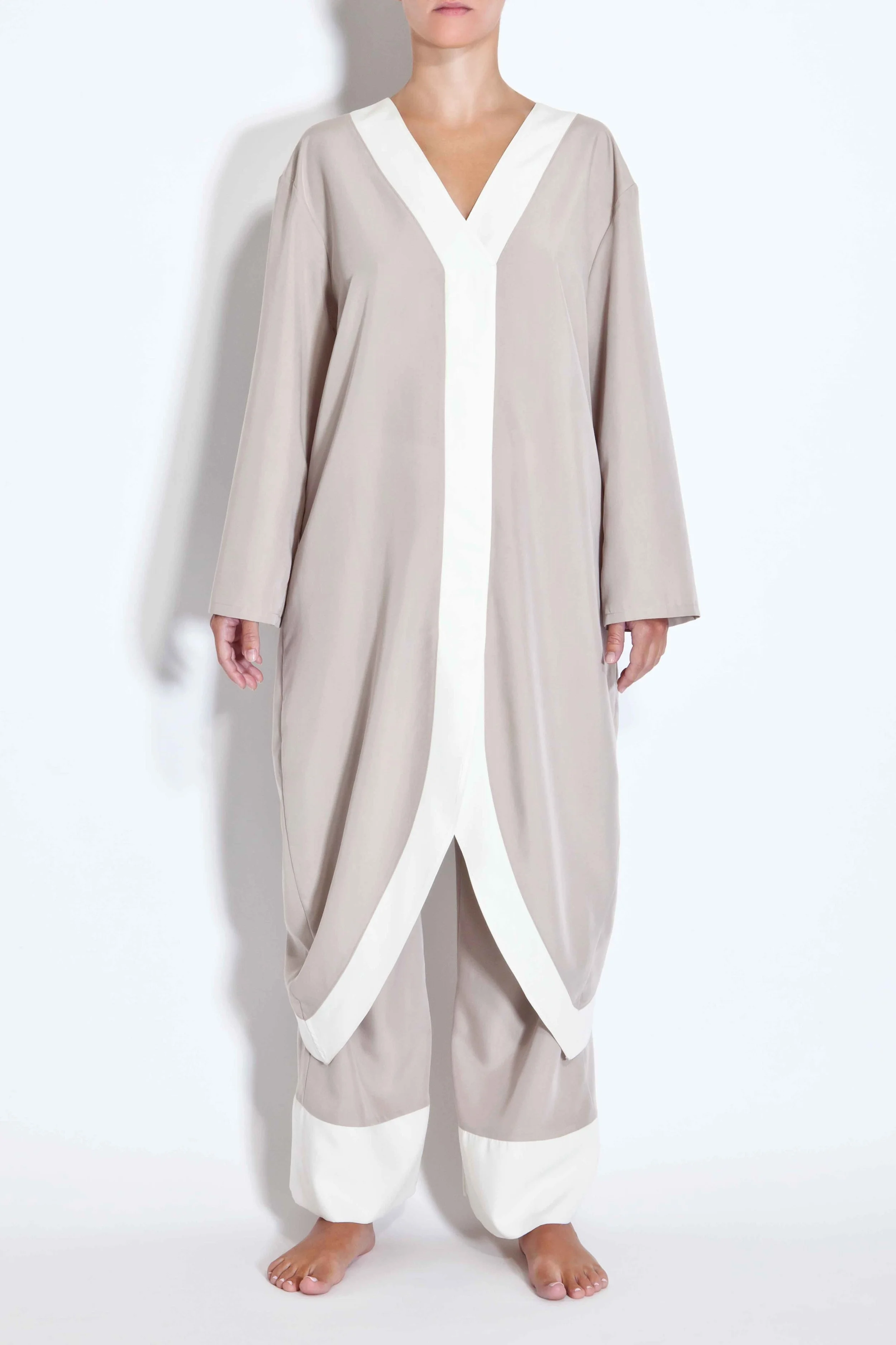 Half-moon kimono - Ecru