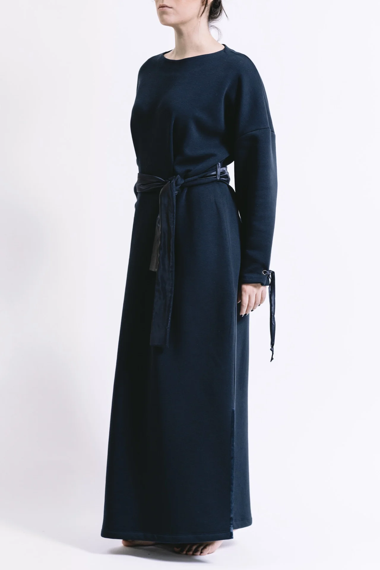 Structural dress - Navy blue