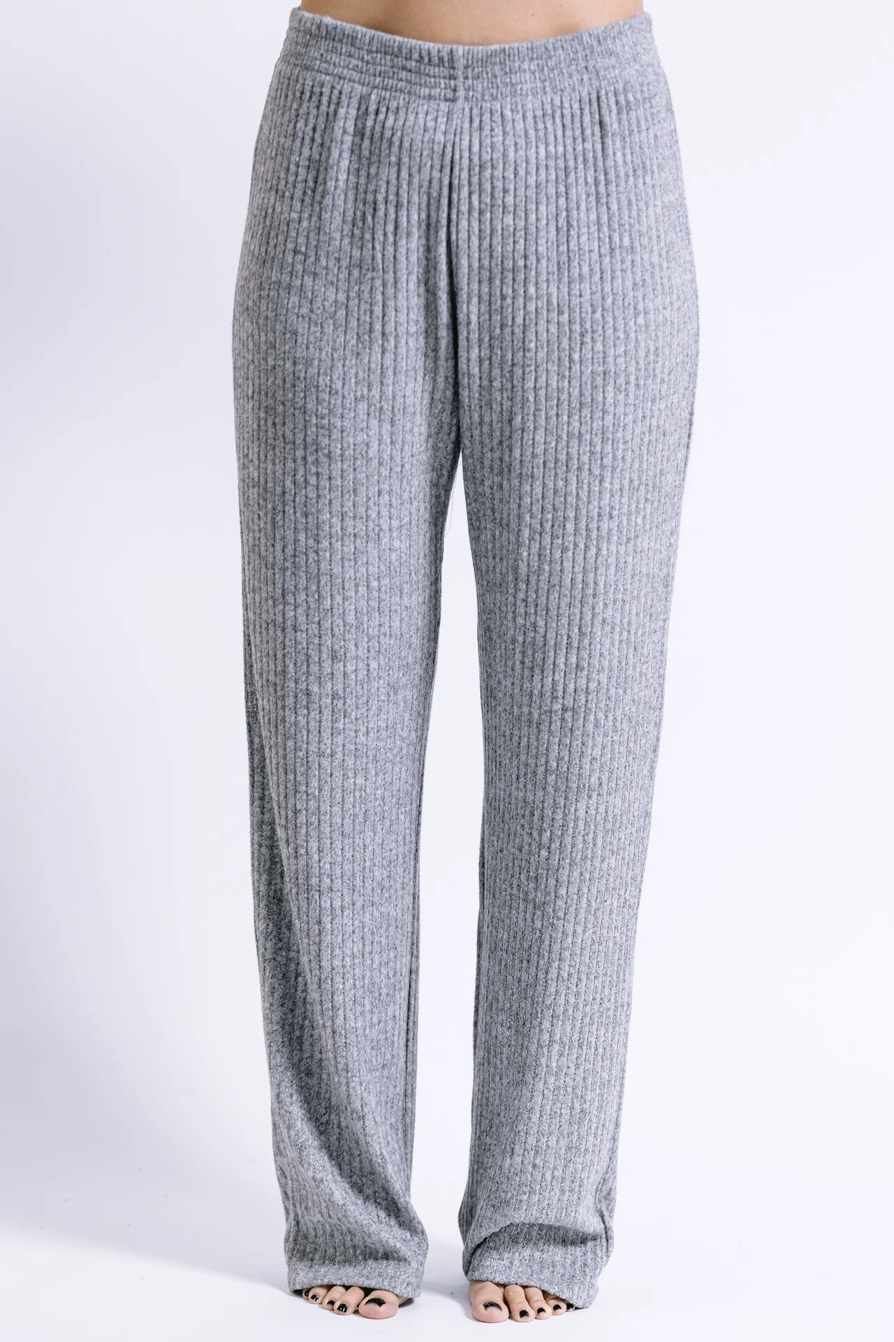 Elastic pants - Grey