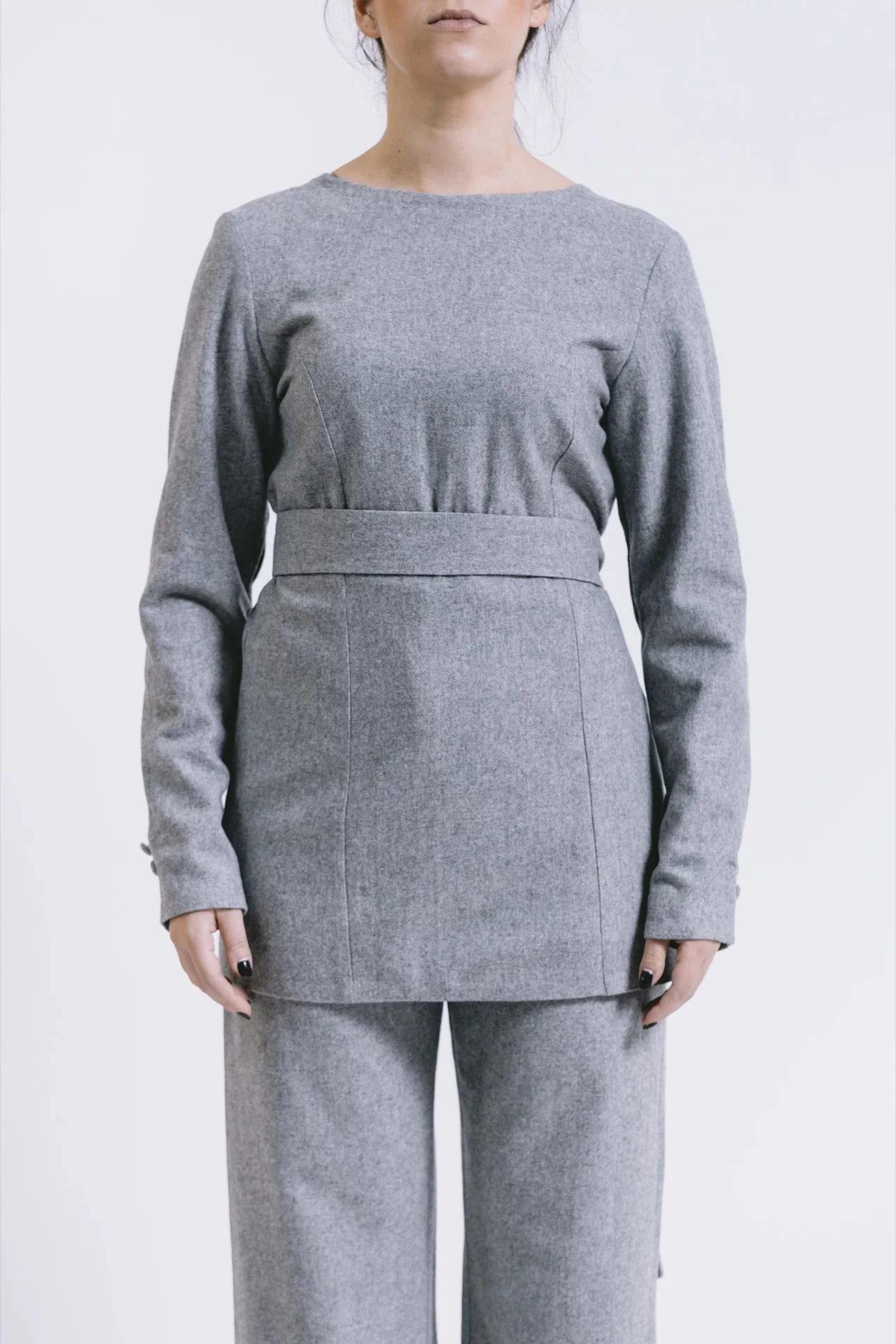Woolen reversed blazer