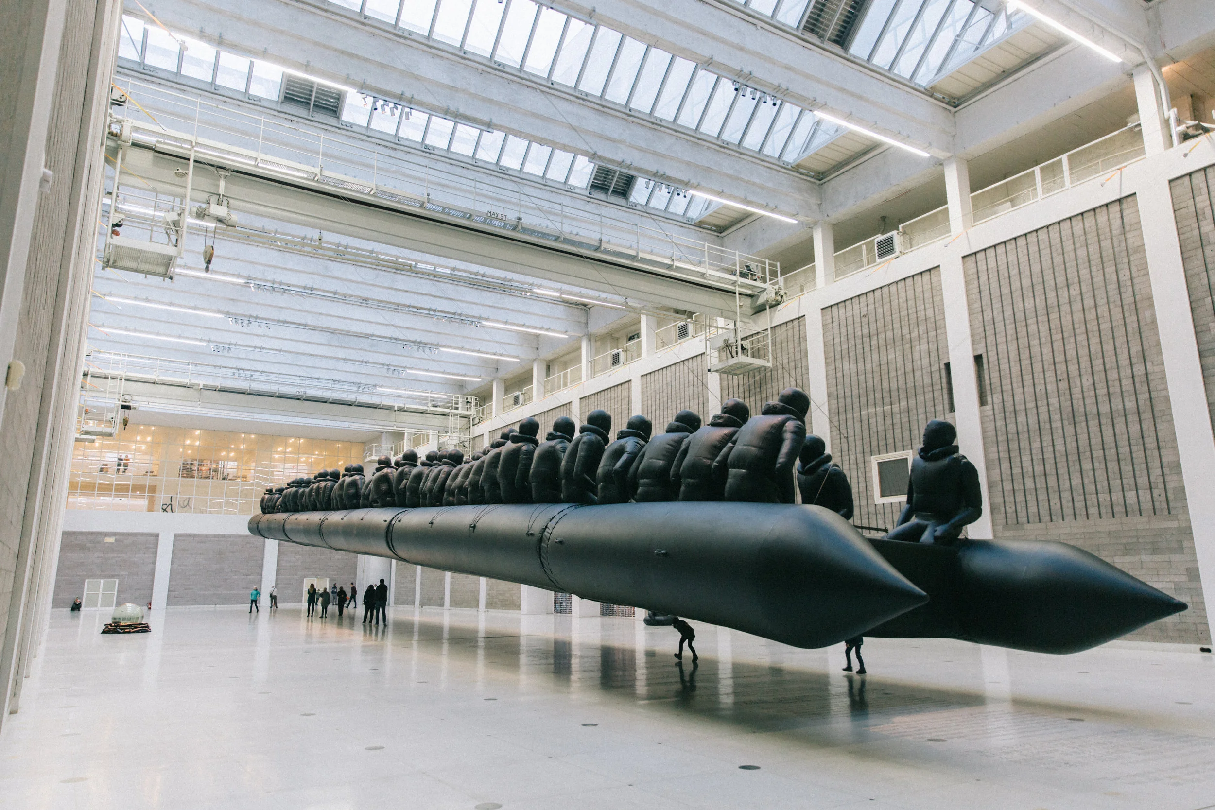 An amazing exhibition regarding the Syrian Refugee Crisis at the National Gallery.