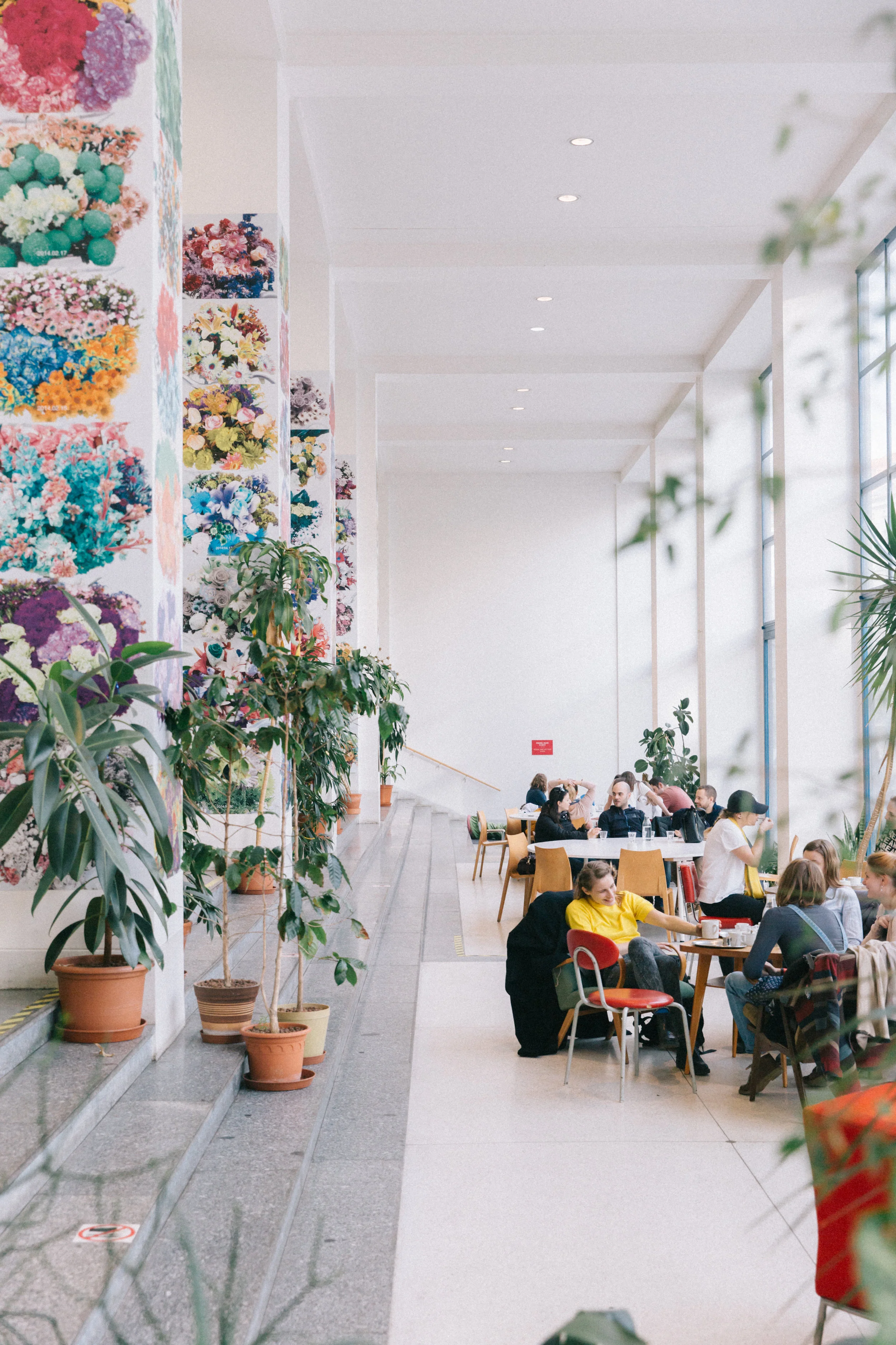 Cafe Jedna - One of my favorite cafes to visit and join in the swirling wave of productivity. Also, its fun because every season the cafe takes on a new exhibition. Everything changes, besides the plants and service which are always superb ;)