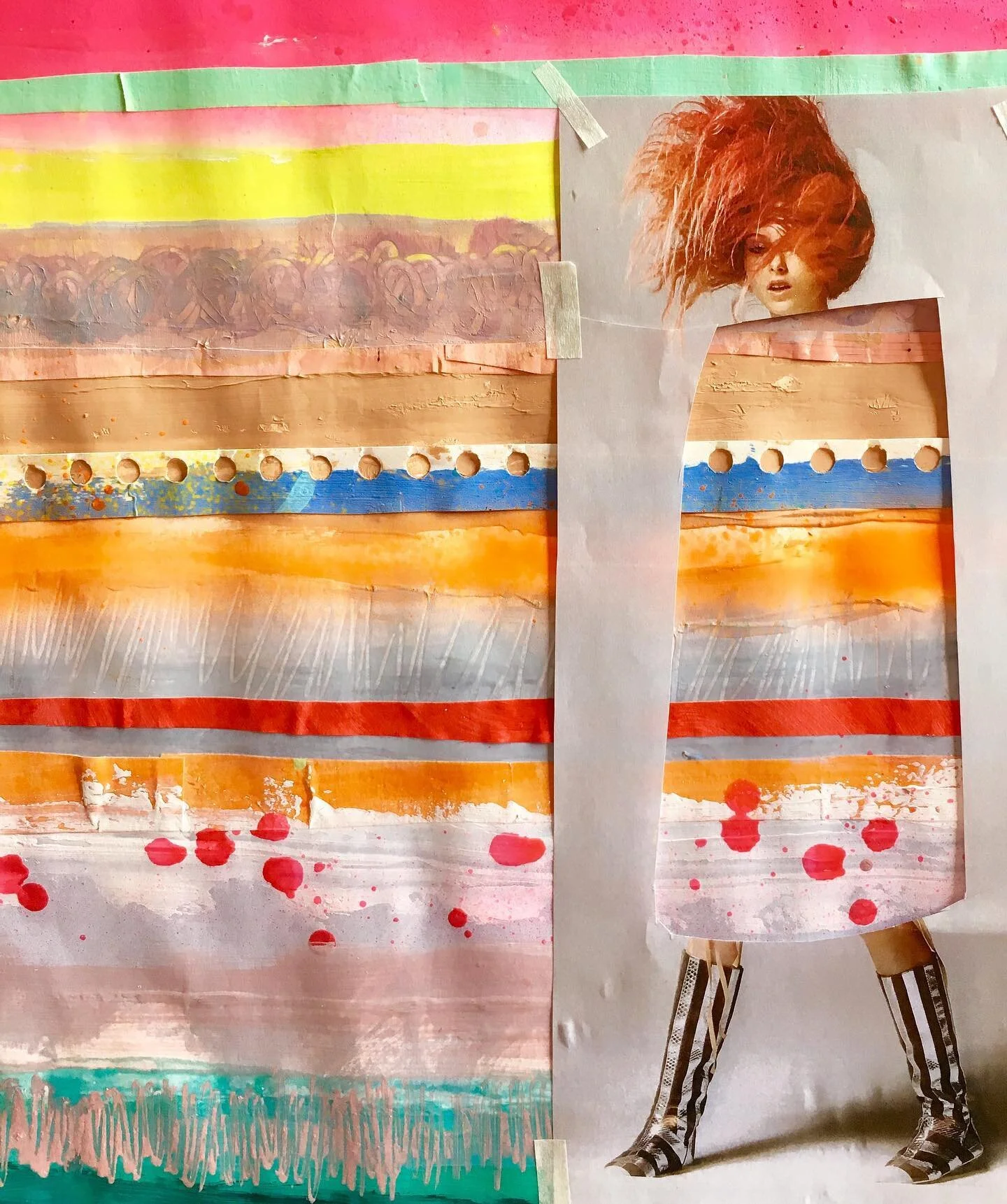 Stripetastic #stripes #springfashion #colourpop #surfacepatterndesign #patterndesign #fashionprint #patterndesign