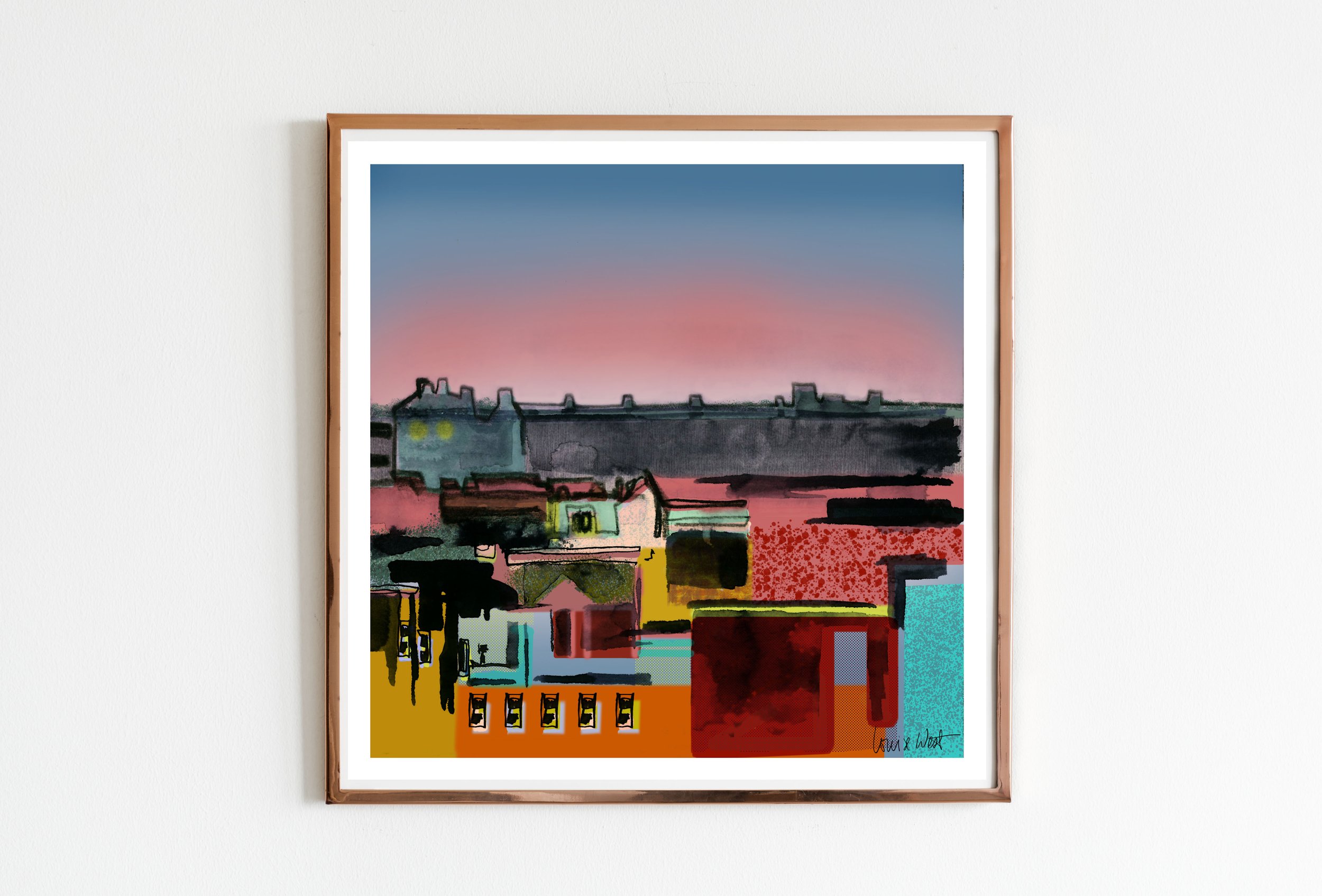 Skyline Series 2 Fine Art Gilcee Print