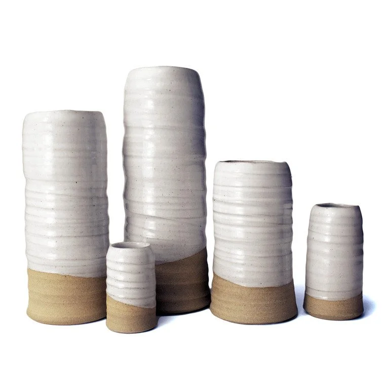 Farmhouse Pottery Trunk Vases