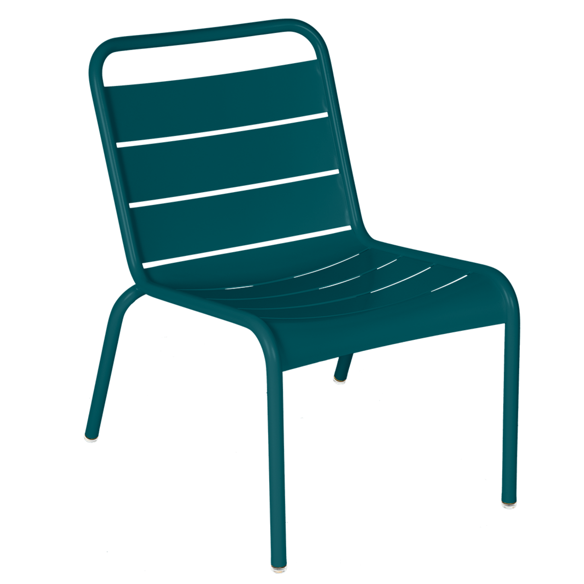 Luxembourg Armless Lounge Chair Acapulco Blue