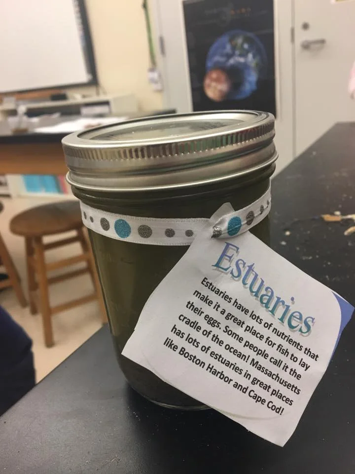 An example of one of the student's finished product!