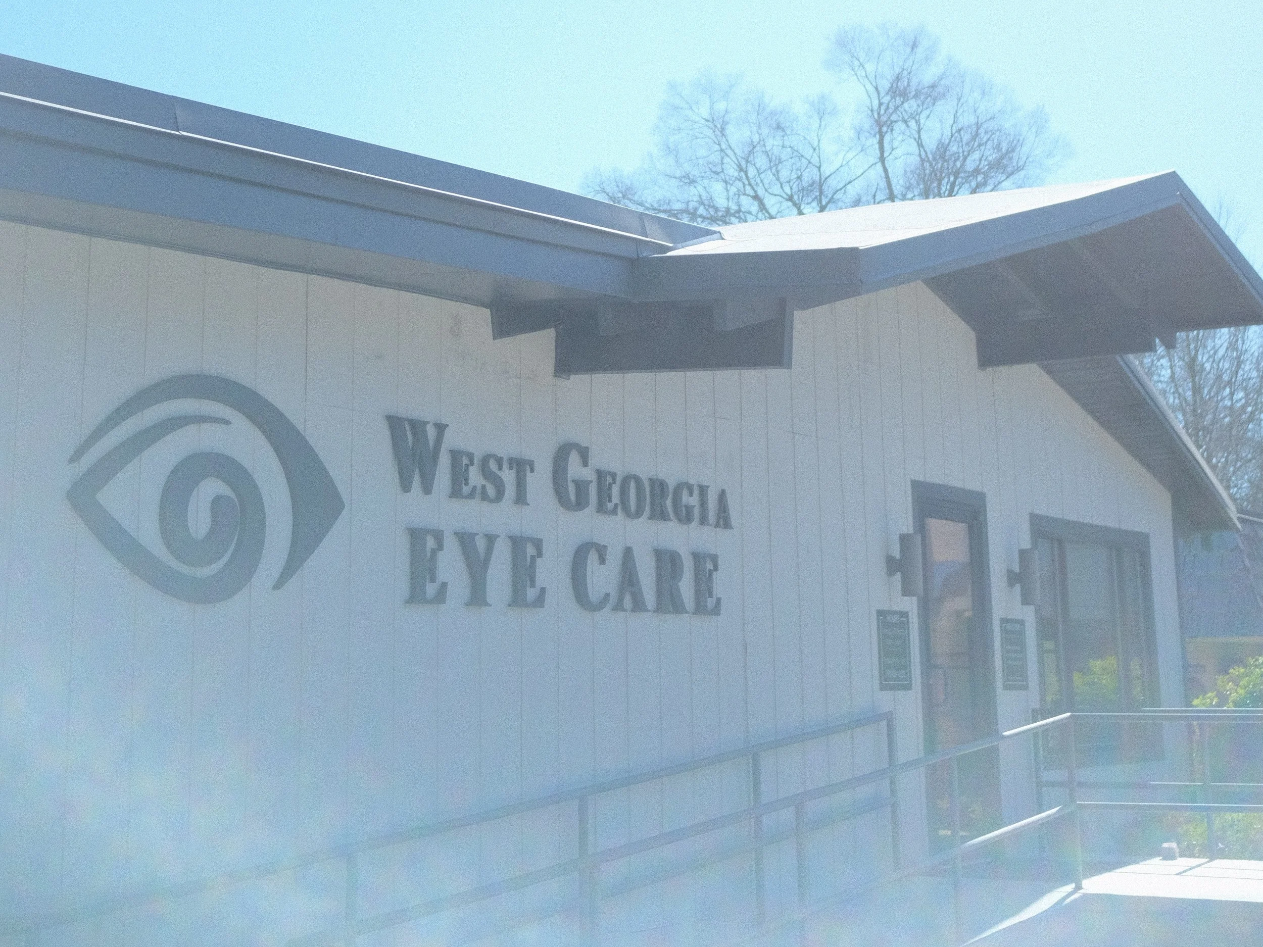 Front door and location of West Georgia Eye Care in Carrollton, GA
