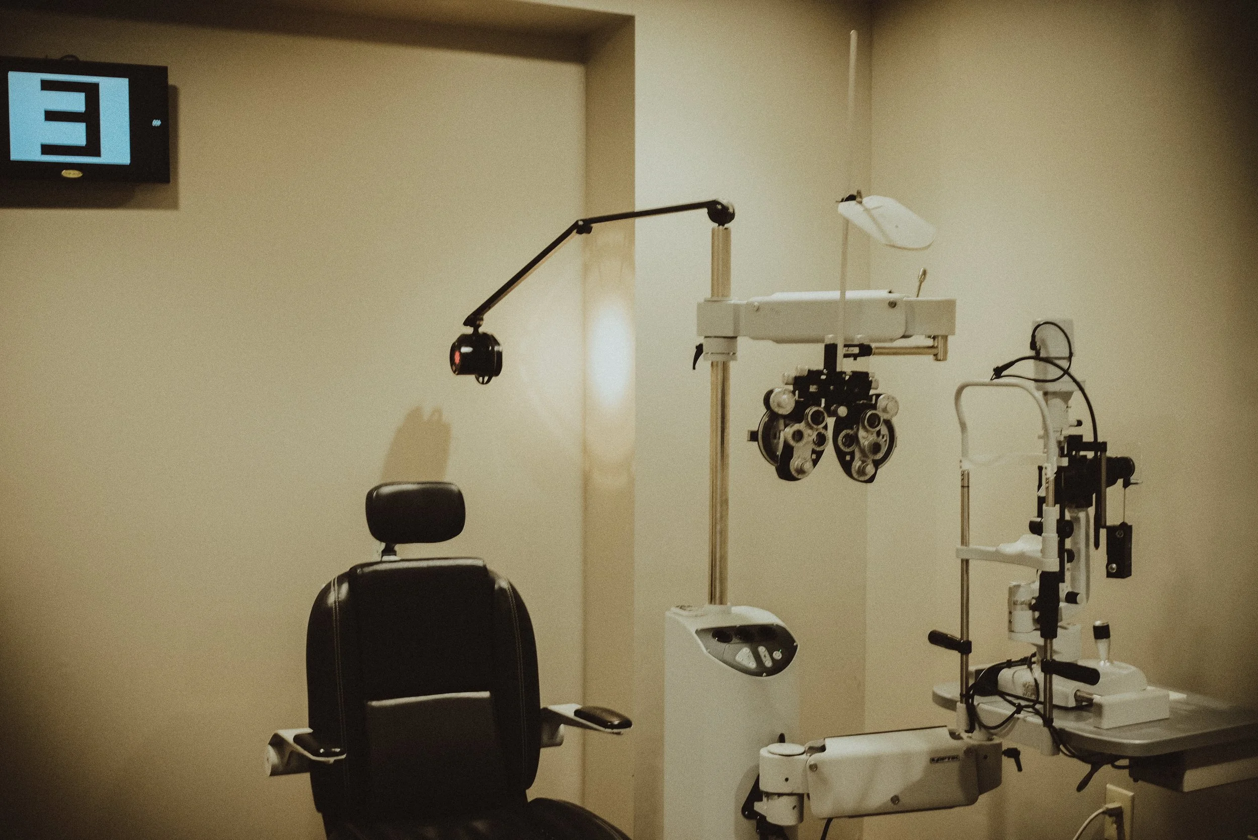 exam room at west georgia eye care