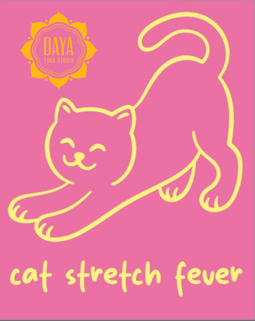 Cat Stretch Fever (Donation Based Yoga) with Reid Foster and Whiskers-A-Go-Go