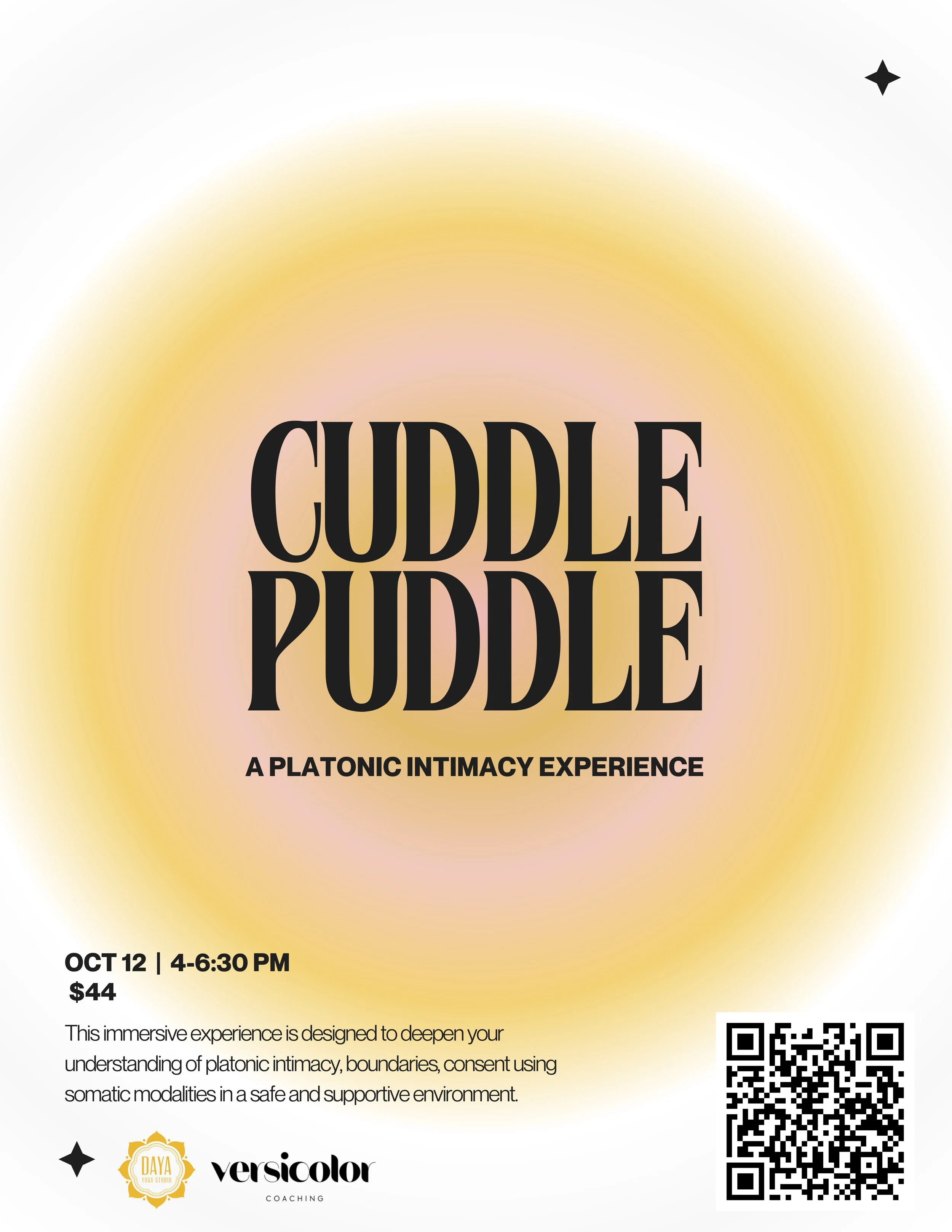 Cuddle Puddle: A Platonic Intimacy Experience