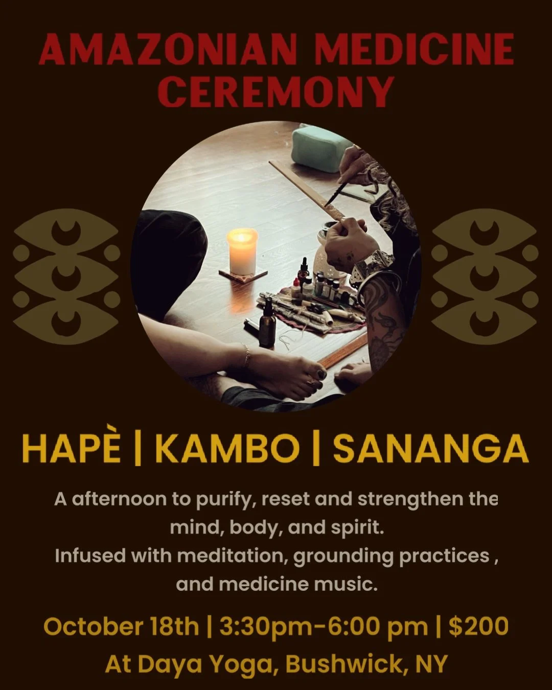 Amazonian Medicine: Kambo Ceremony