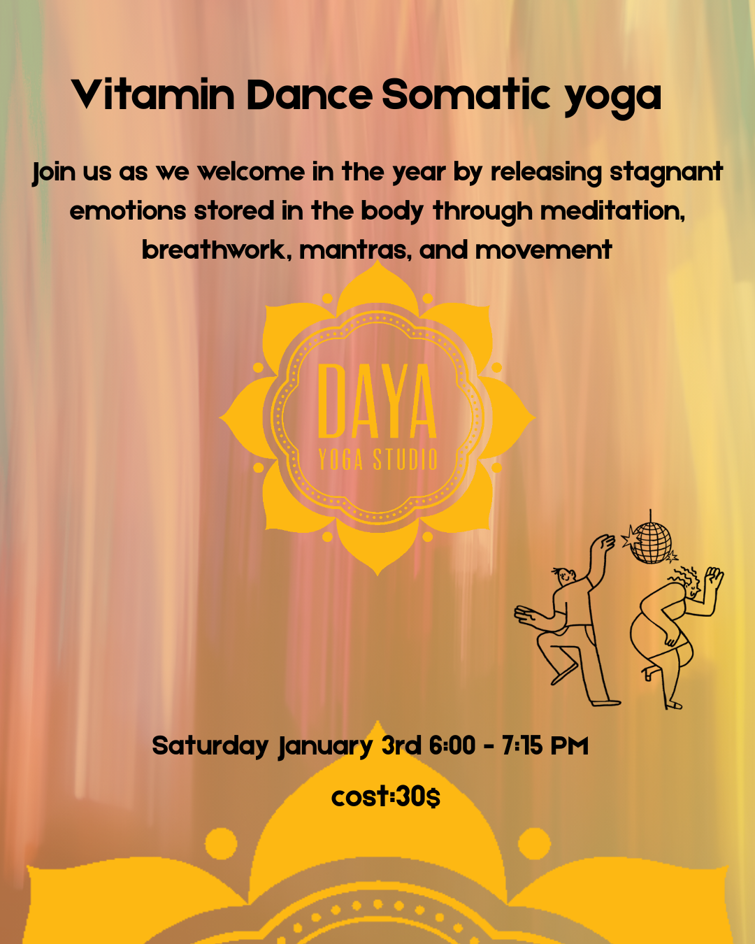 Vitamin (D)ance somatic yoga with Natalia Romero