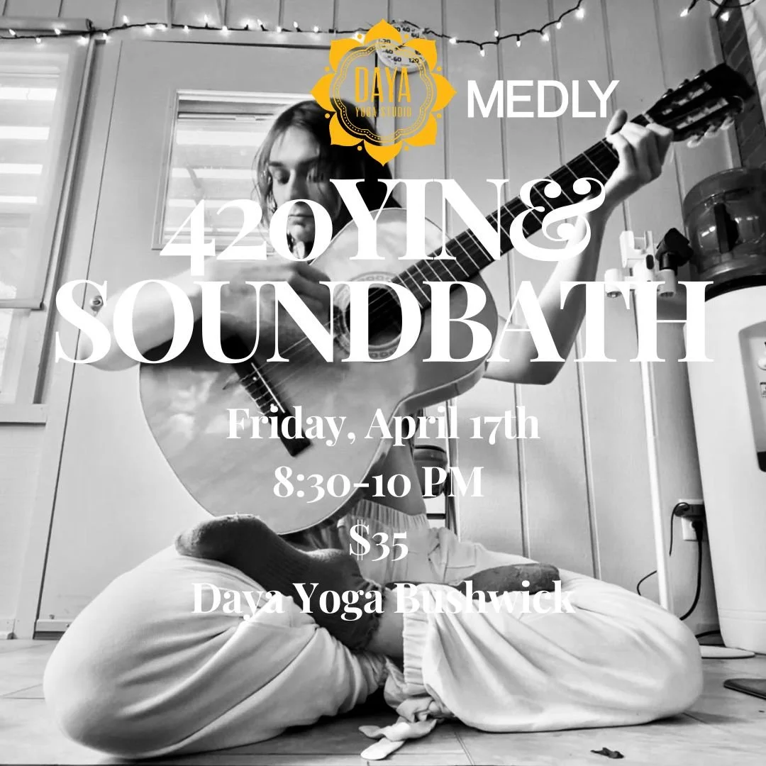 420 Yin &amp; Sound Bath with Maria Lara and Clea Zuccaro