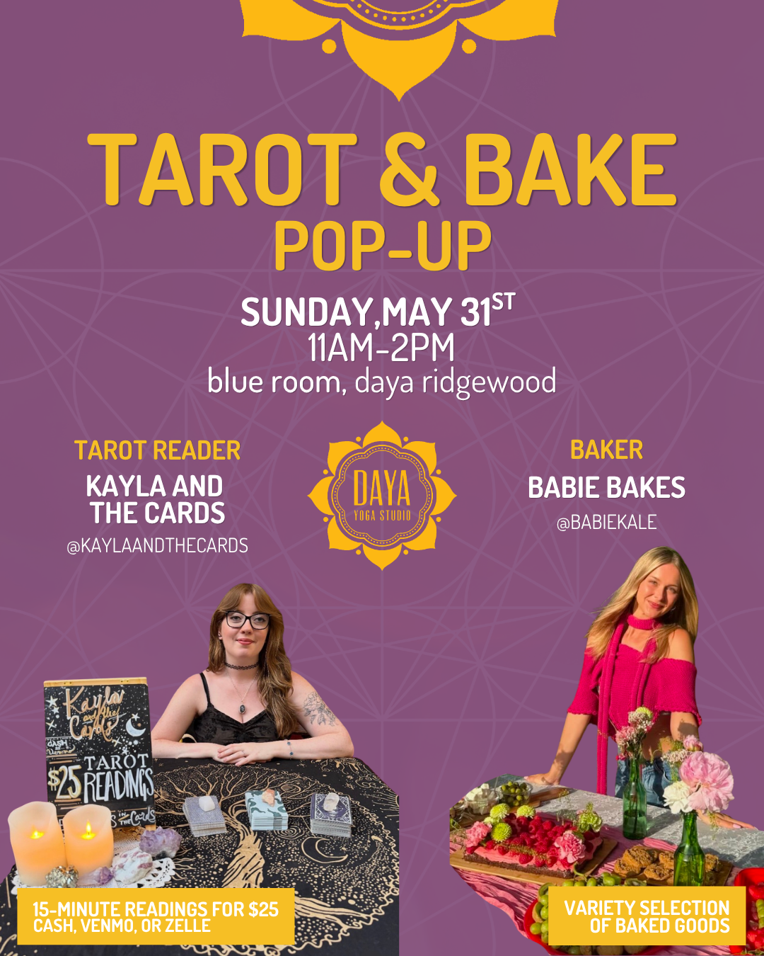 Tarot and Bake Pop-Up 