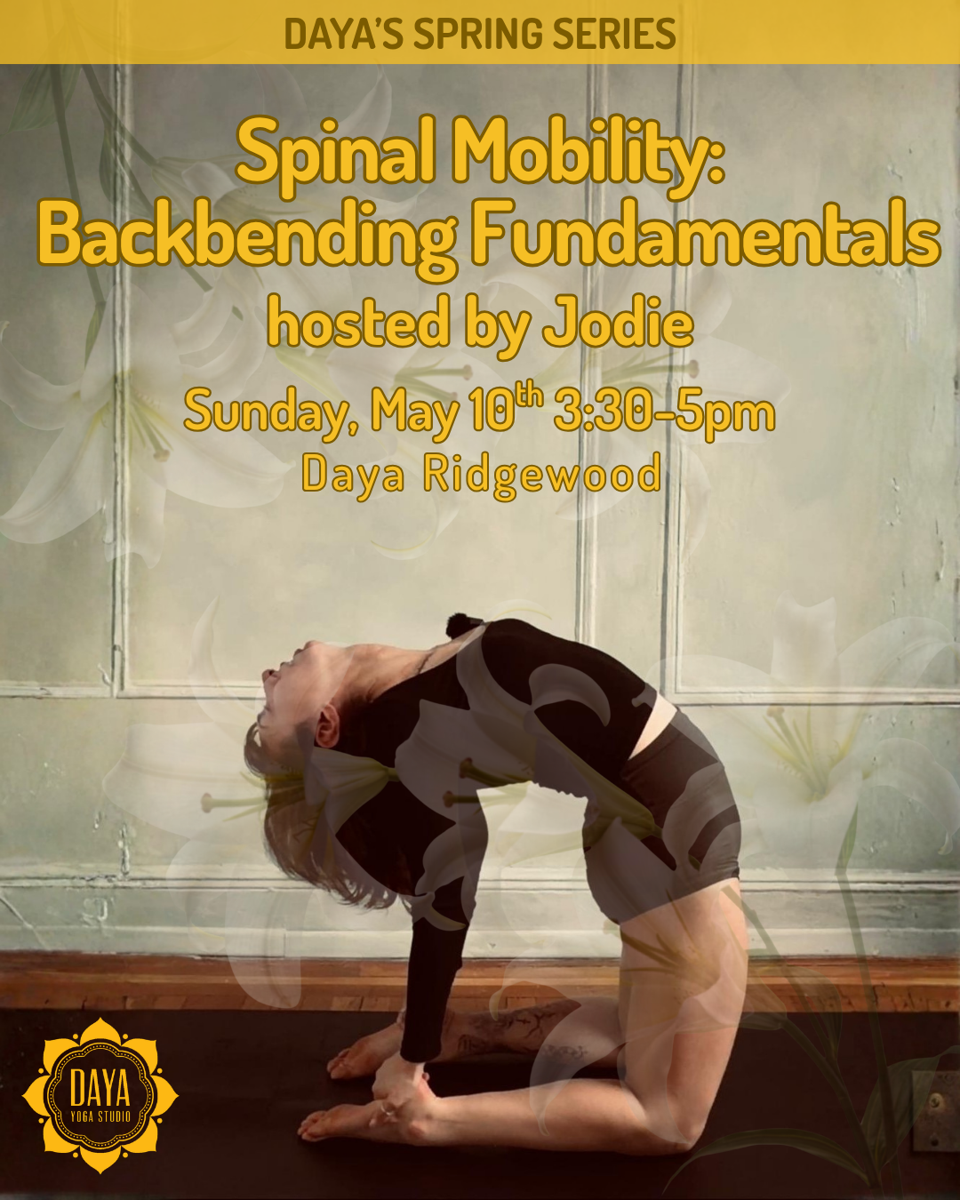 Spinal Mobility: Backbending Fundamentals