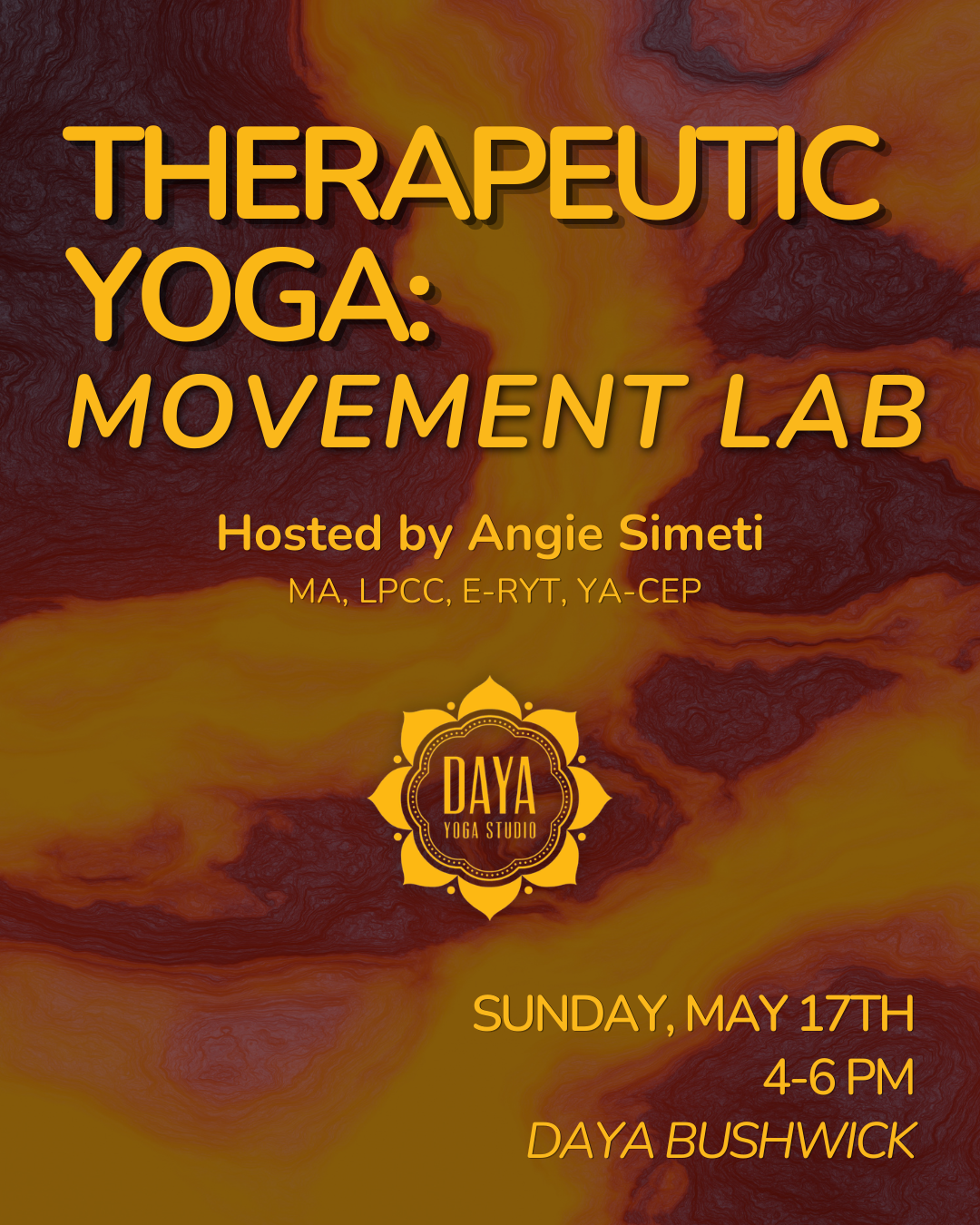 Therapeutic Yoga: Movement Lab