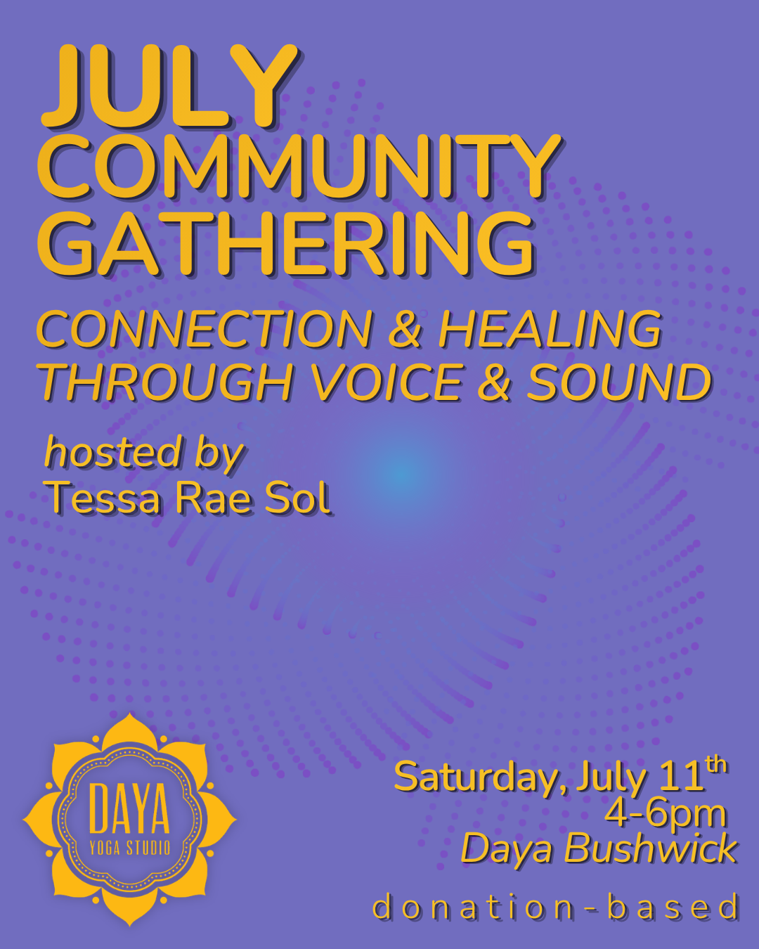 July Community Gathering